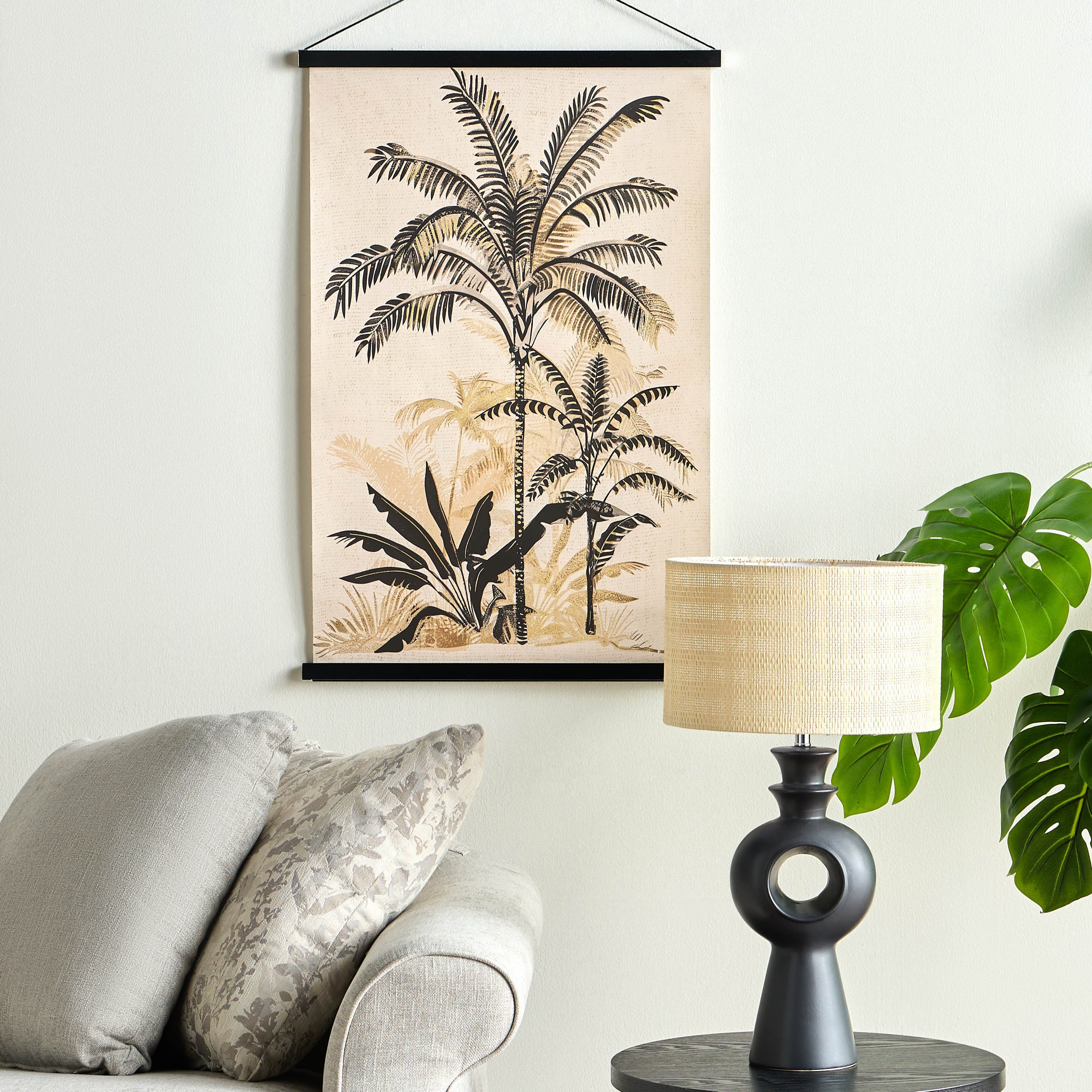 Bennett Kakemono Framed Canvas Wall Art - 63x95 cm-household-walldecorandmirrors-wallart-image-3