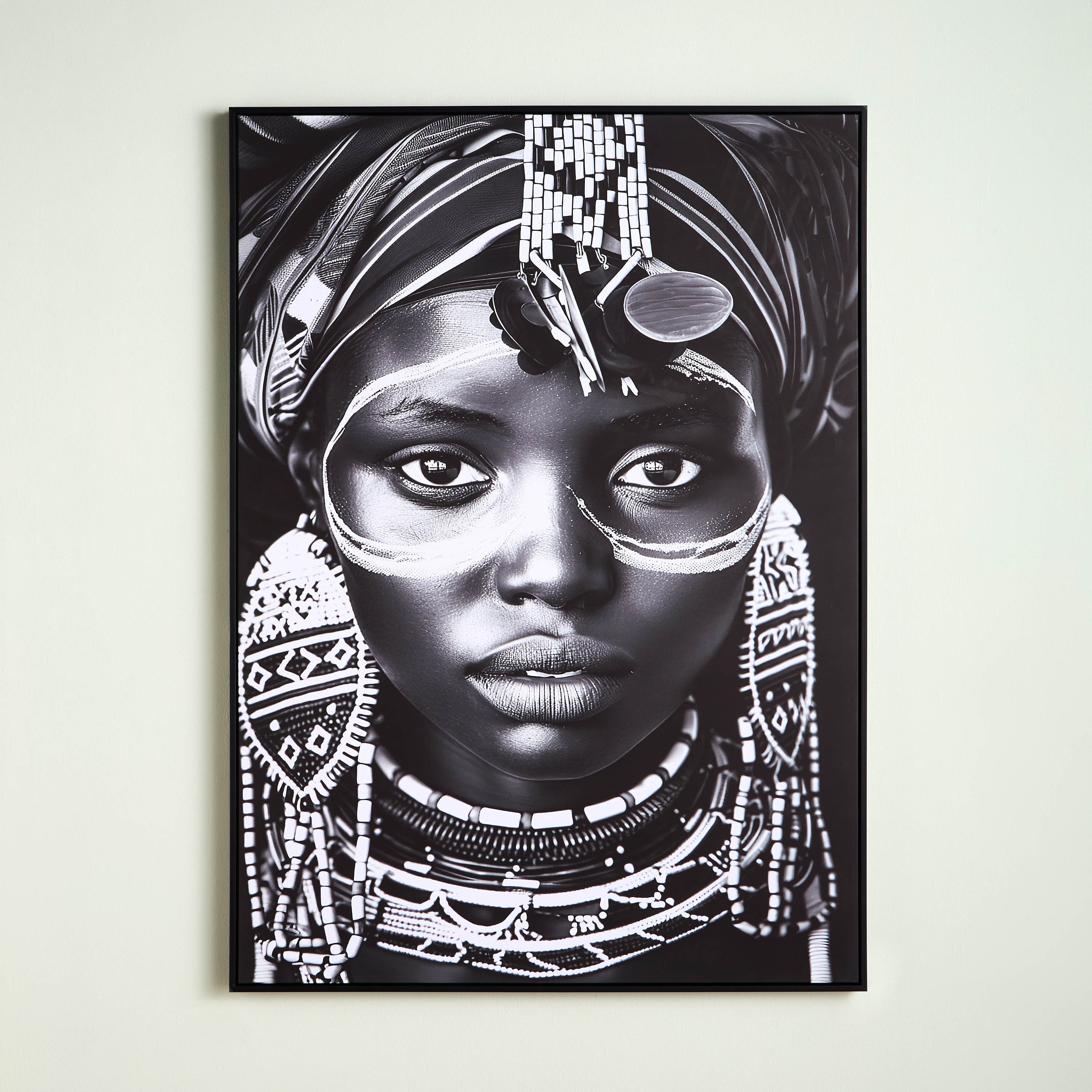 Miles Framed Canvas Wall Art - 103x143 cm-household-walldecorandmirrors-wallart-image-1