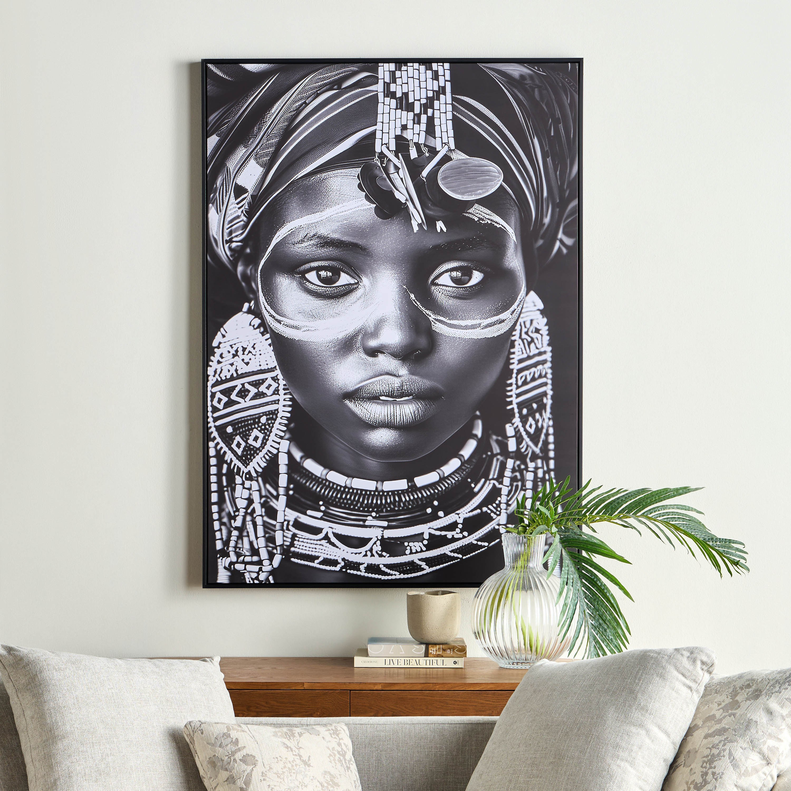Miles Framed Canvas Wall Art - 103x143 cm-household-walldecorandmirrors-wallart-image-3