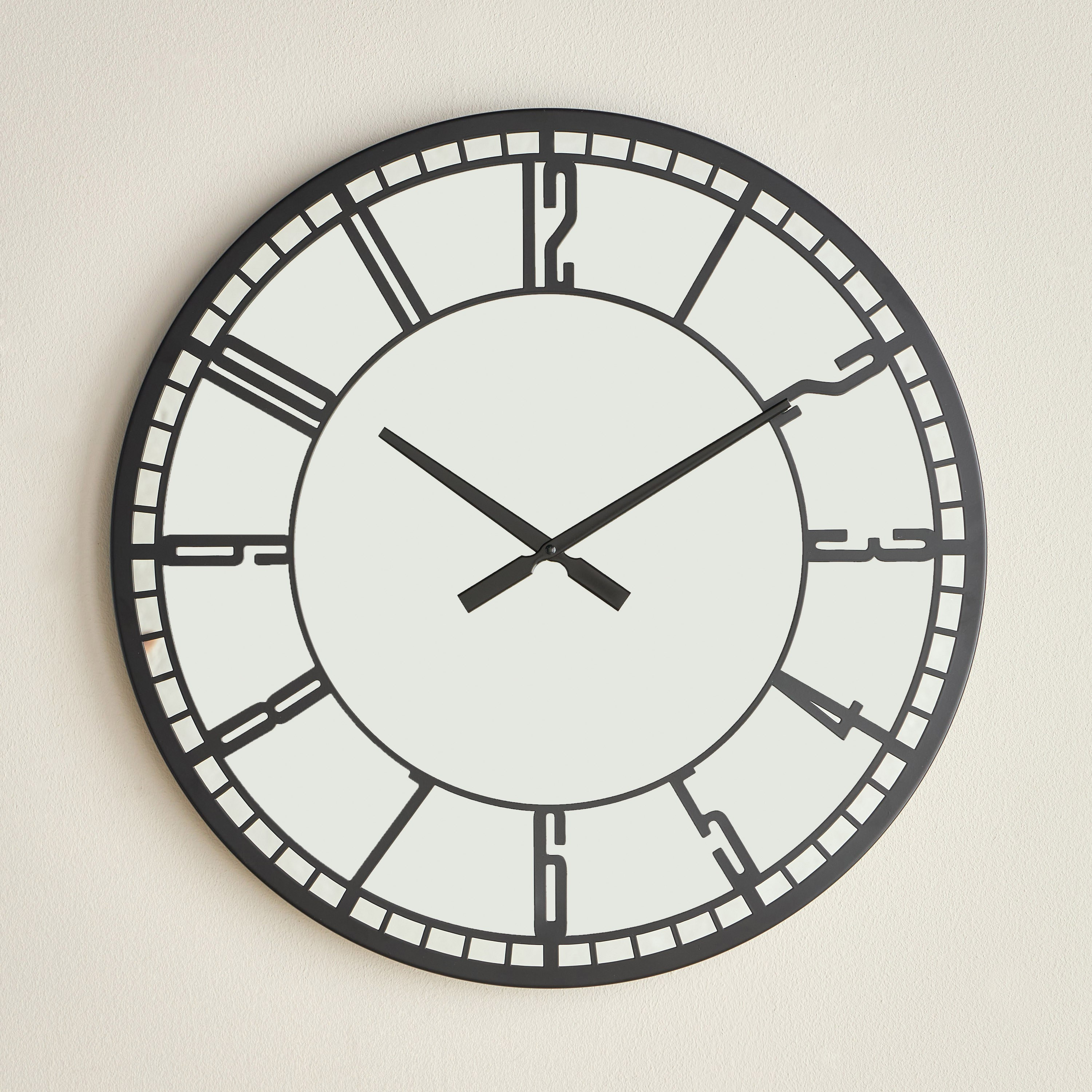 ساعة حائط- نيريا - 60 سم-household-walldecorandmirrors-clocks-image-1
