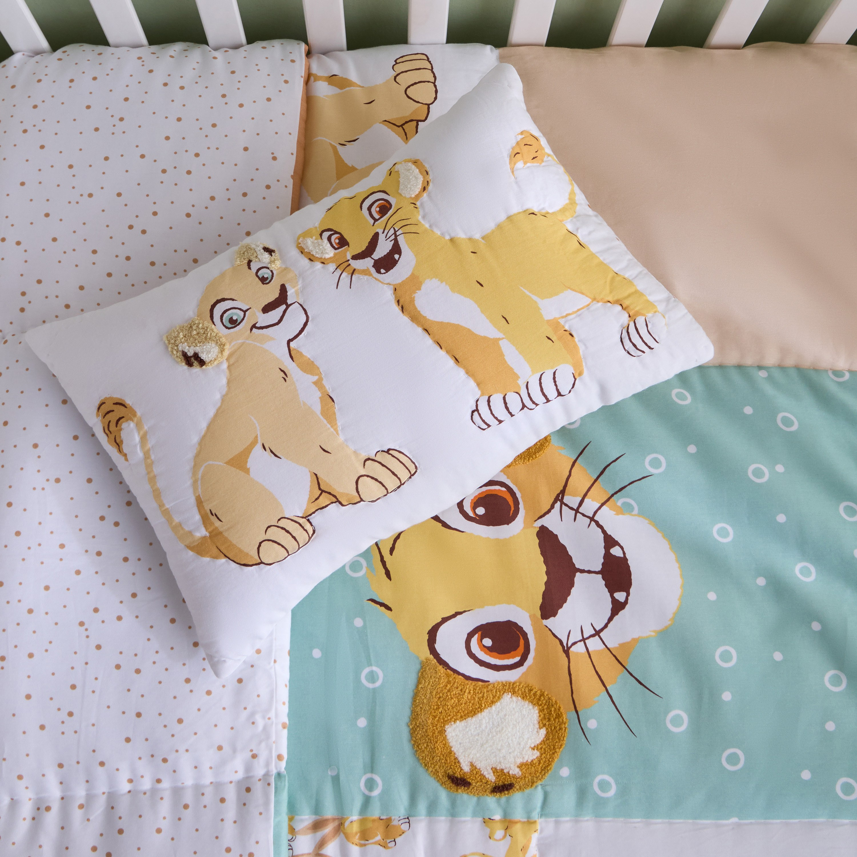 طقم لحاف قطن 3 قطع بطبعات من ديزني - 100x140 سم-babyandkids-beddingandwindows-bedding-comforters-image-3