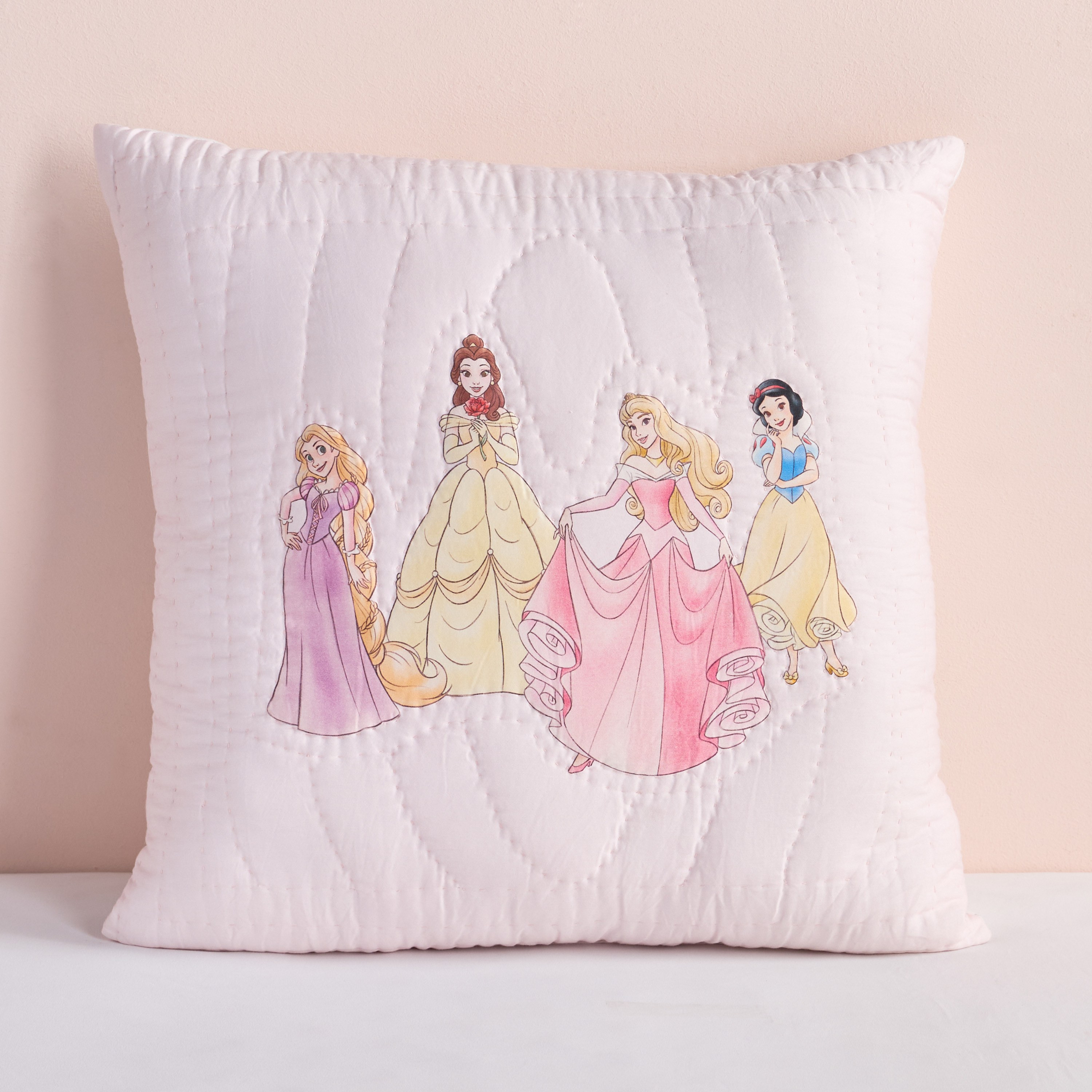 وسادة محشوة رويال برينسيس - ديزني - 60x60 سم-babyandkids-beddingandwindows-bedding-pillowcases-image-1