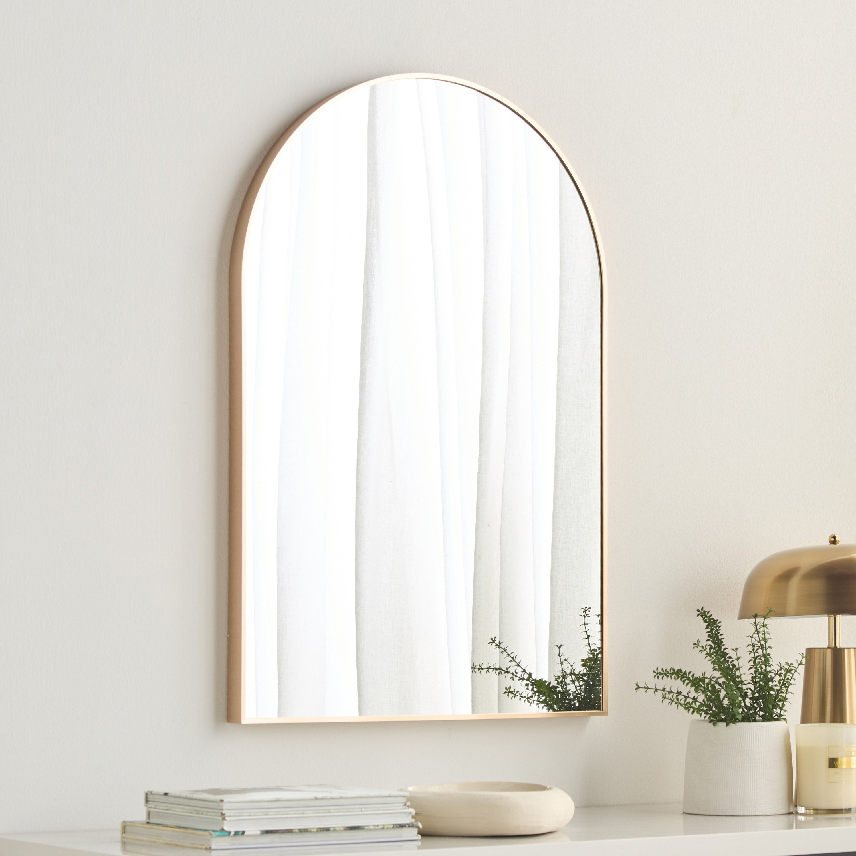Artemis Wall Mirror - 90x60 cm-household-walldecorandmirrors-mirrors-wallmirrors-image-1