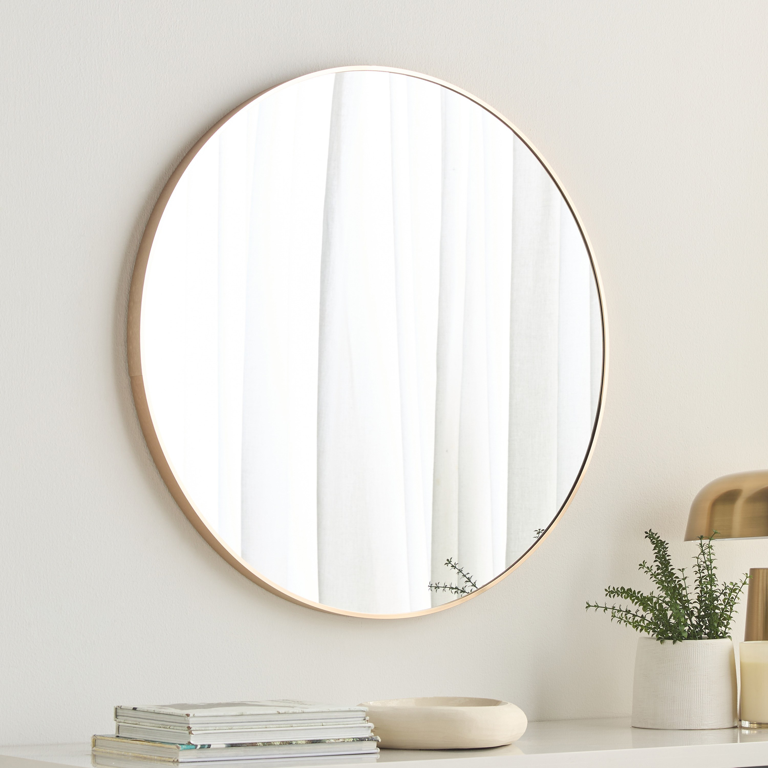 Artemis Wall Mirror - 80 cm-household-walldecorandmirrors-mirrors-wallmirrors-image-1