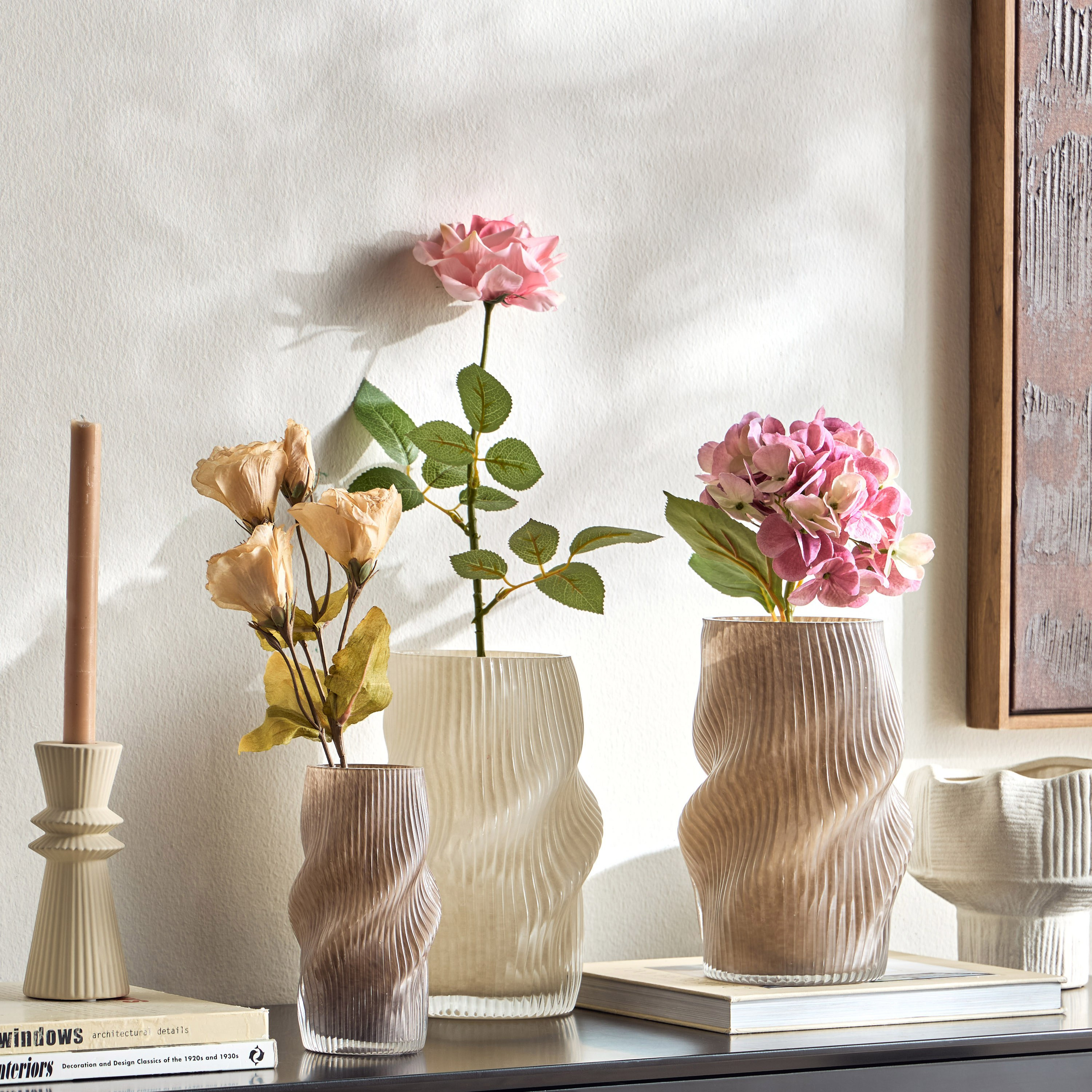 Hydrangia Spray - 46 cm-household-gardenandoutdoor-artificialflowersandplants-stems-image-3