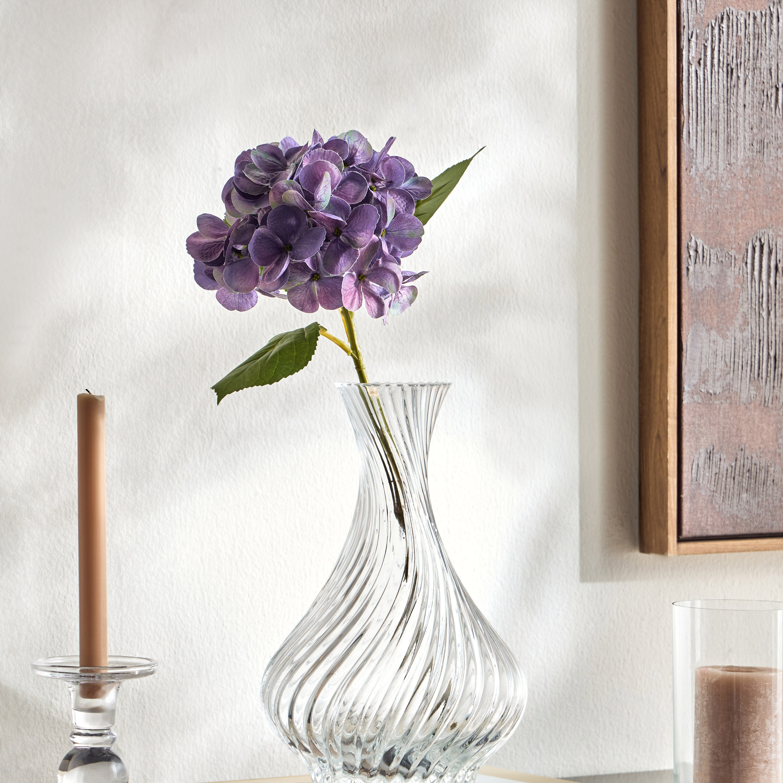 Hydrangia Spray - 46 cm-household-gardenandoutdoor-artificialflowersandplants-stems-image-3