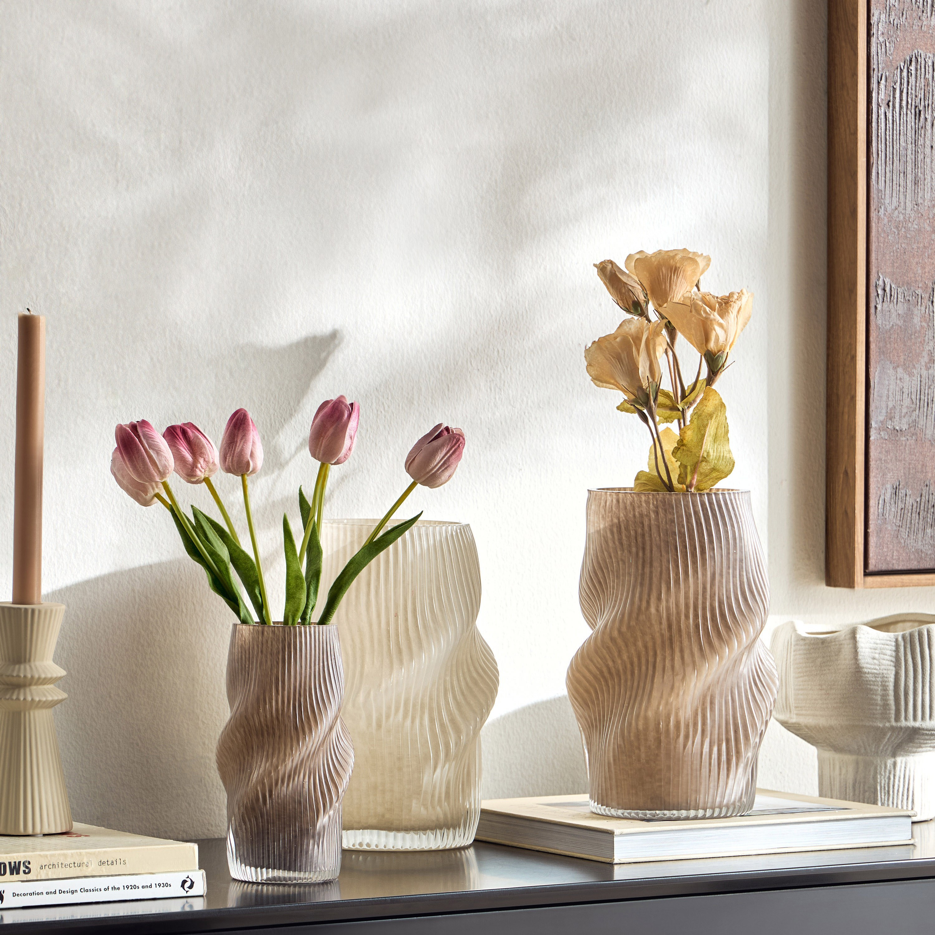 Tulip Bundle - 38 cm-household-gardenandoutdoor-artificialflowersandplants-bundlesandbouquets-image-3