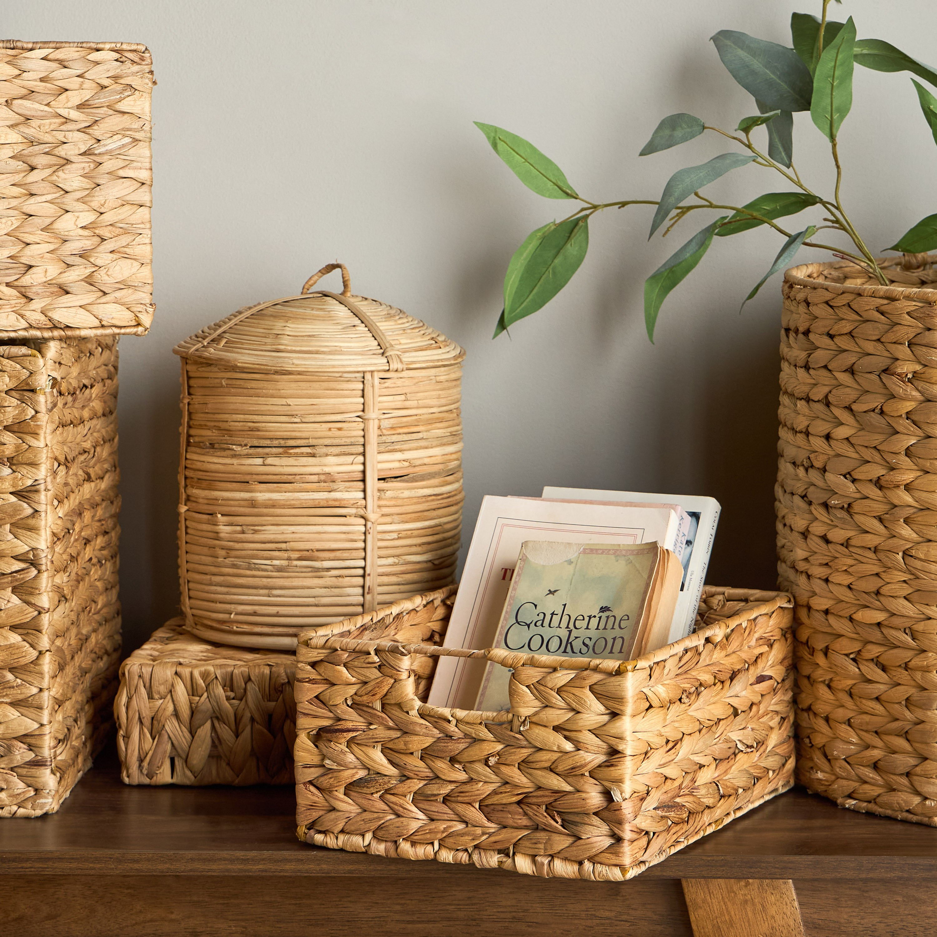 York Storage Basket - 30x23x14 cm-household-storage-storagesolutions-storageboxesandbaskets-image-3