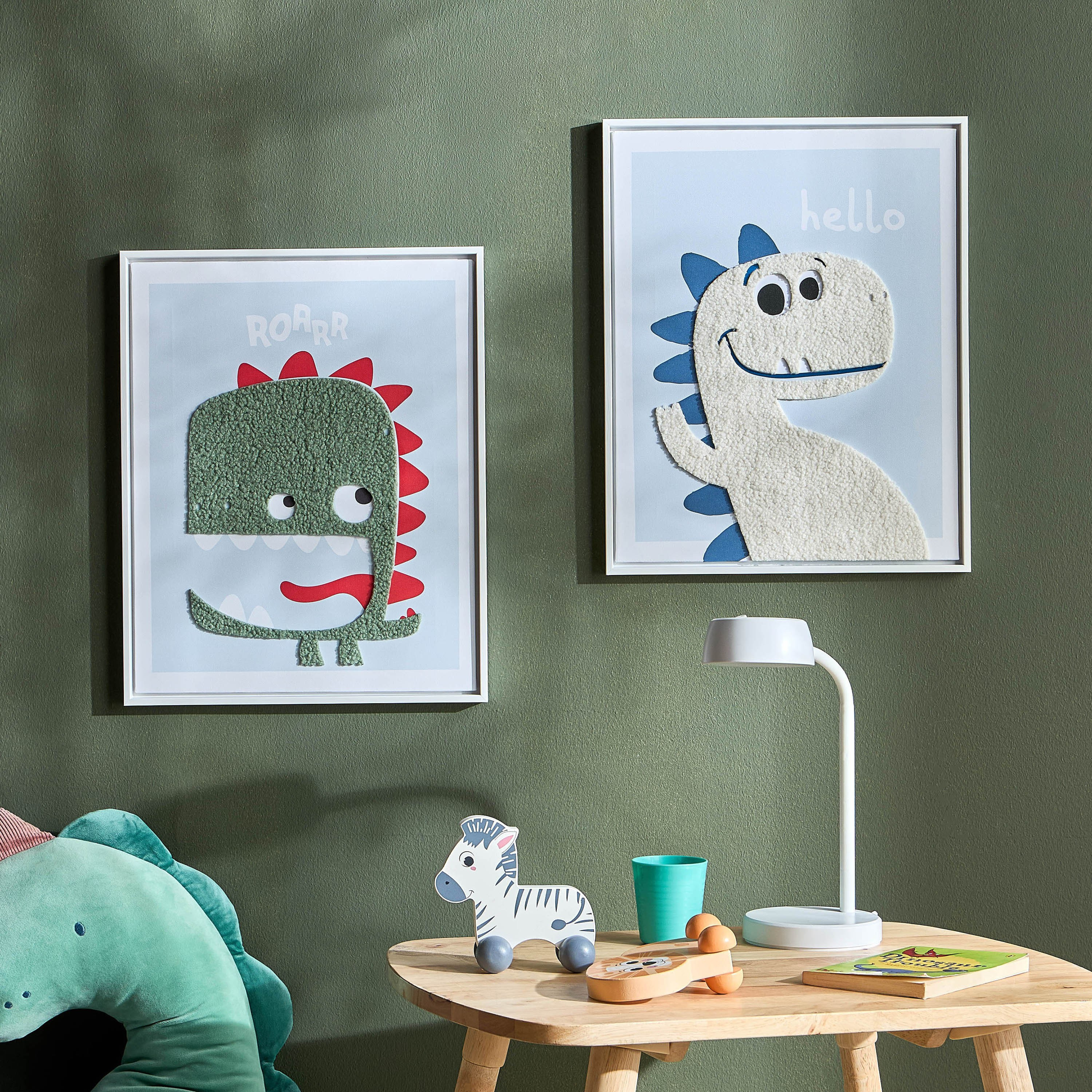 Jimmy 3D Framed Canvas Wall Art - 40x50 cm-babyandkids-decorandlighting-decor-wallart-image-3