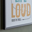 Live Life Loud Framed Canvas Wall Art - 40x50 cm-binpromo_ALLBANKS_OMN_14032025-image-2