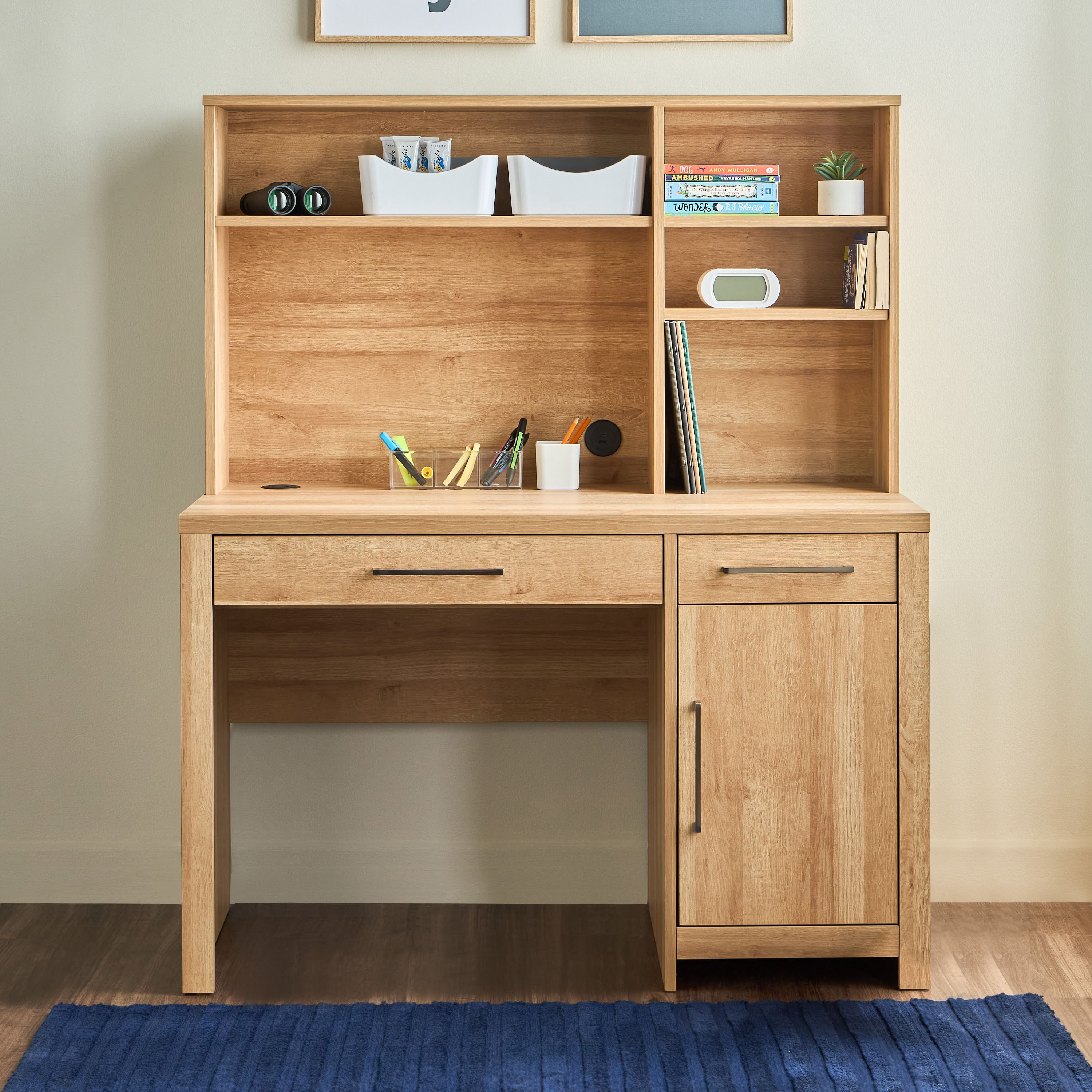 Bradley Study Desk with Hutch-babyandkids-roomfurniture-studydesks-image-2