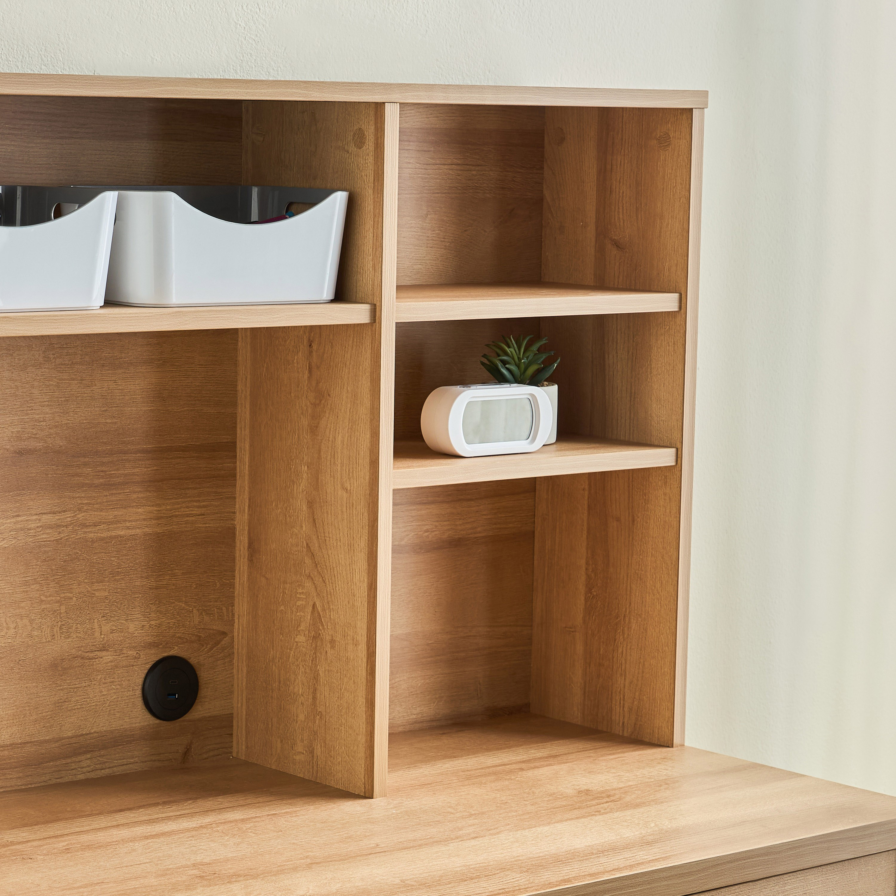 Bradley Study Desk with Hutch-babyandkids-roomfurniture-studydesks-image-8