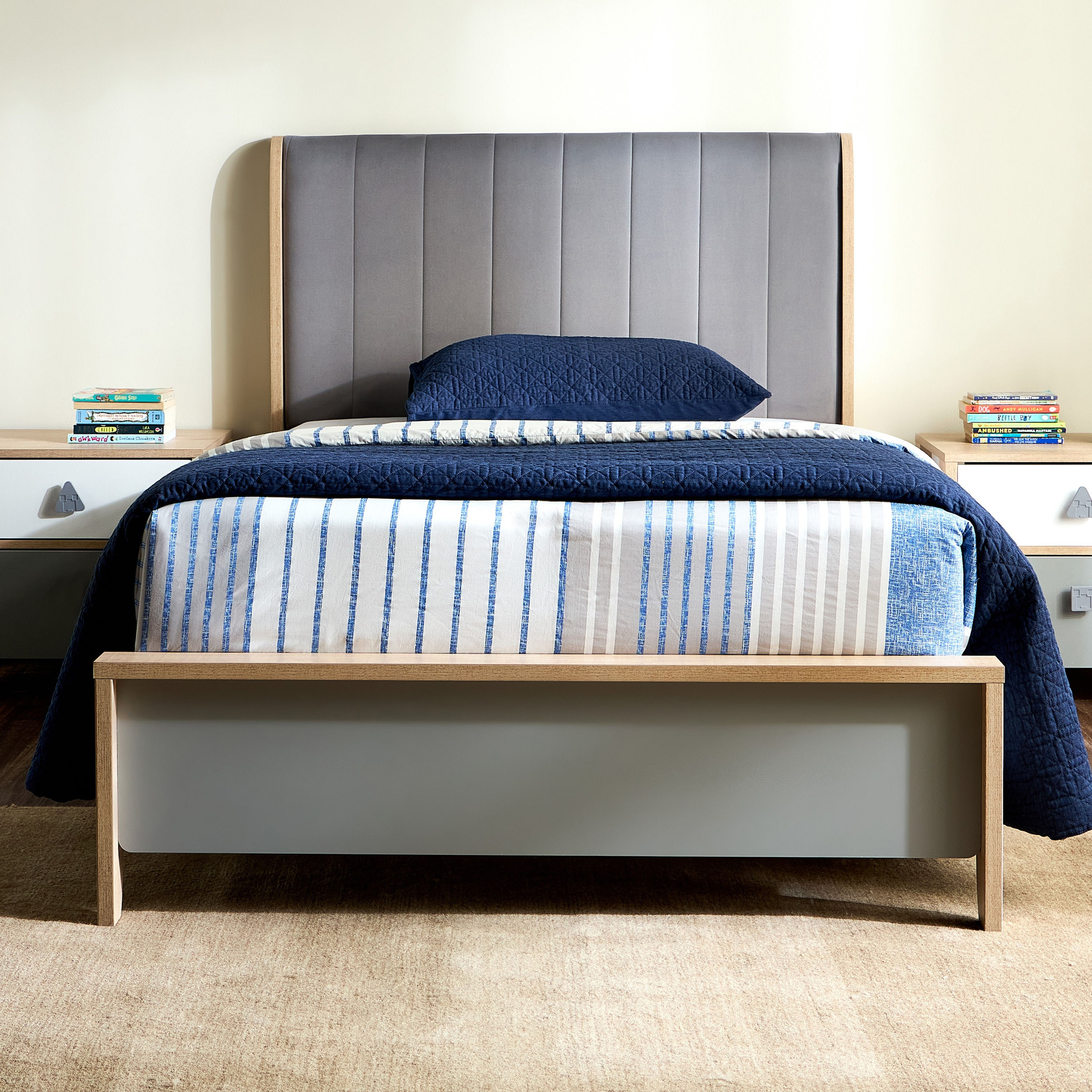 Julius Single Bed - 120x200 cm-babyandkids-kidsbeds-singlebeds-image-2