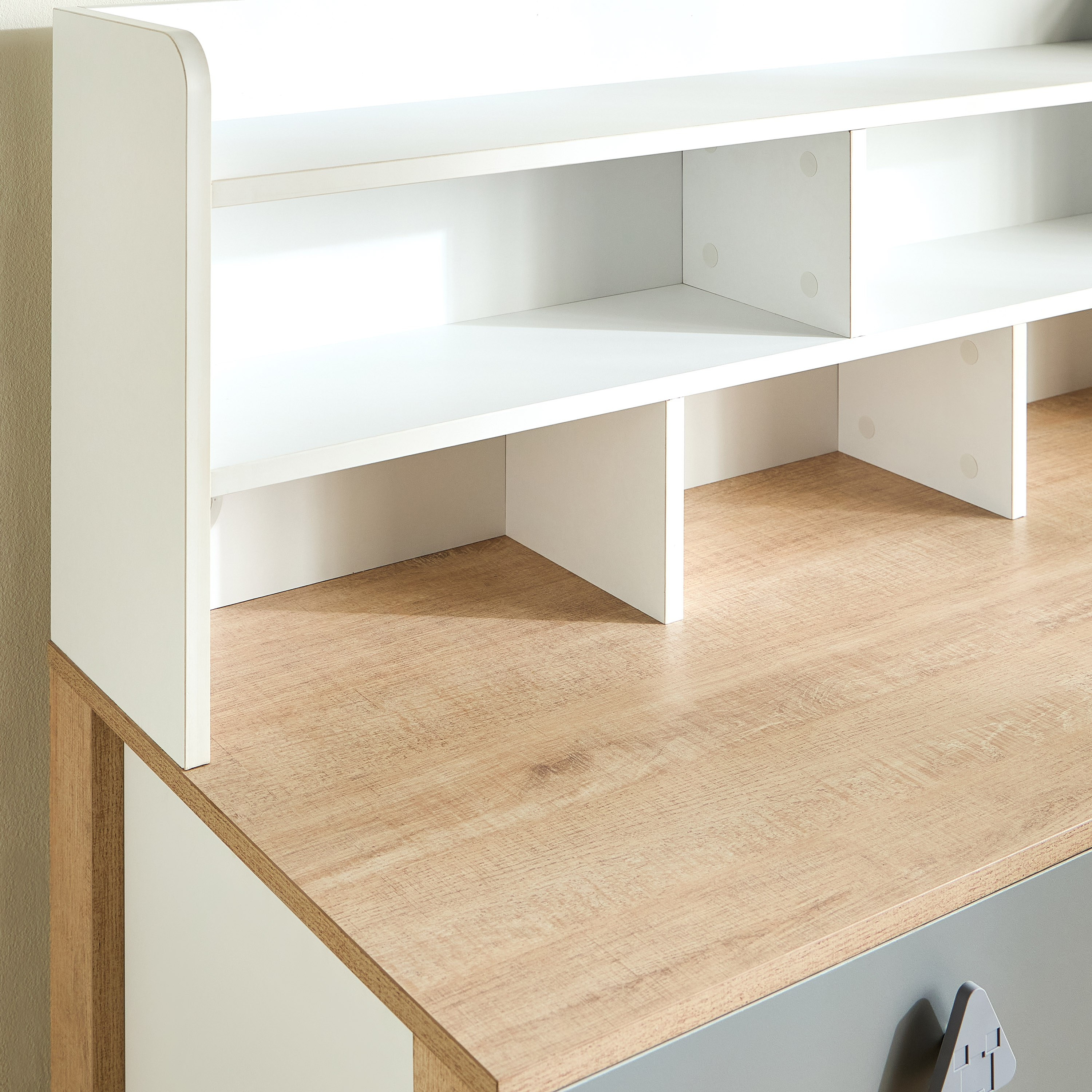 Julius Study Desk with Hutch-babyandkids-roomfurniture-studydesks-image-3