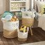 سلة تخزين مطرزة - هايدن - 40x43 سم-babyandkids-bathandstorage-storage-binsandbaskets-image-2