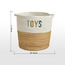 سلة تخزين مطرزة - هايدن - 40x43 سم-babyandkids-bathandstorage-storage-binsandbaskets-image-1