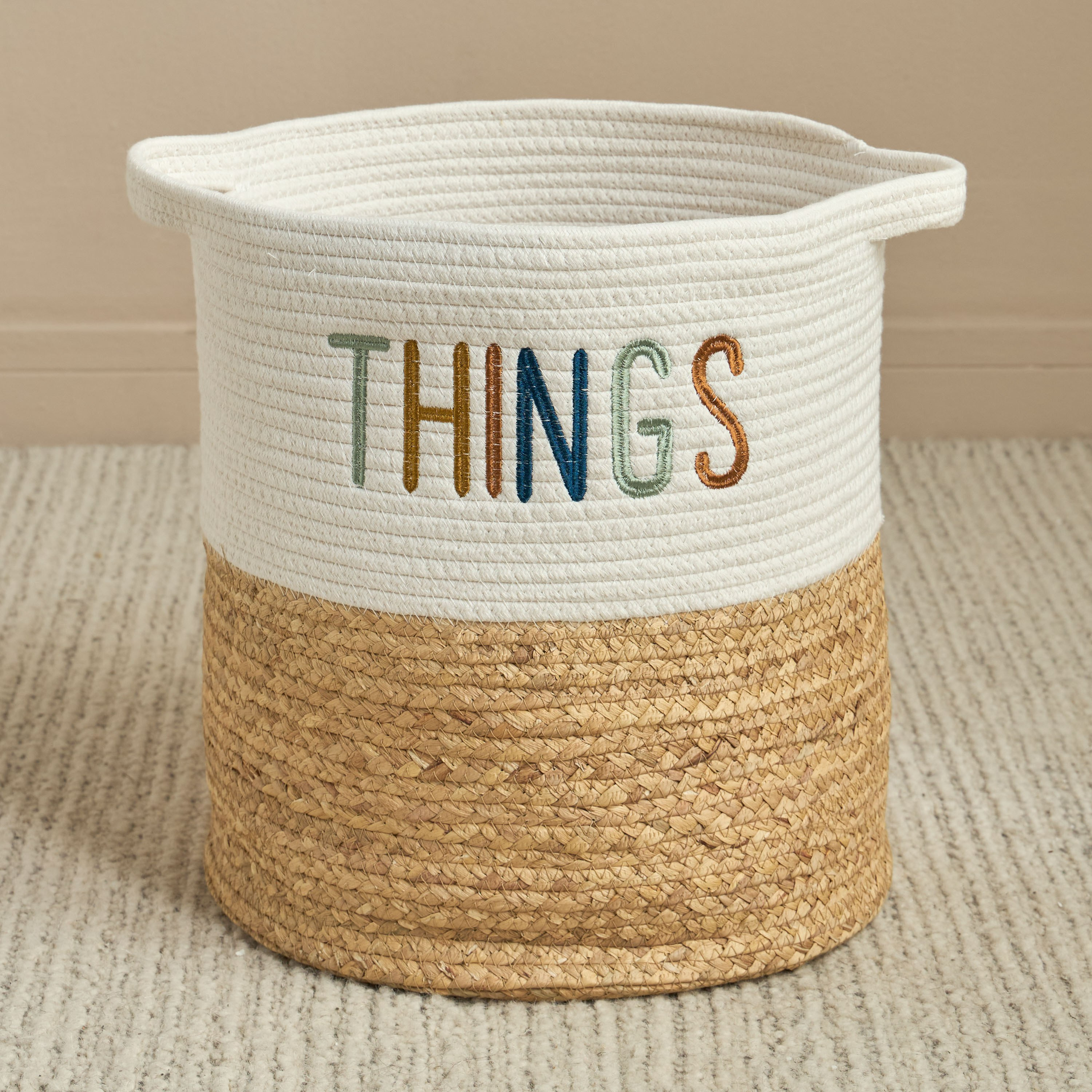 Hayden Water Hyacinth Storage Hamper