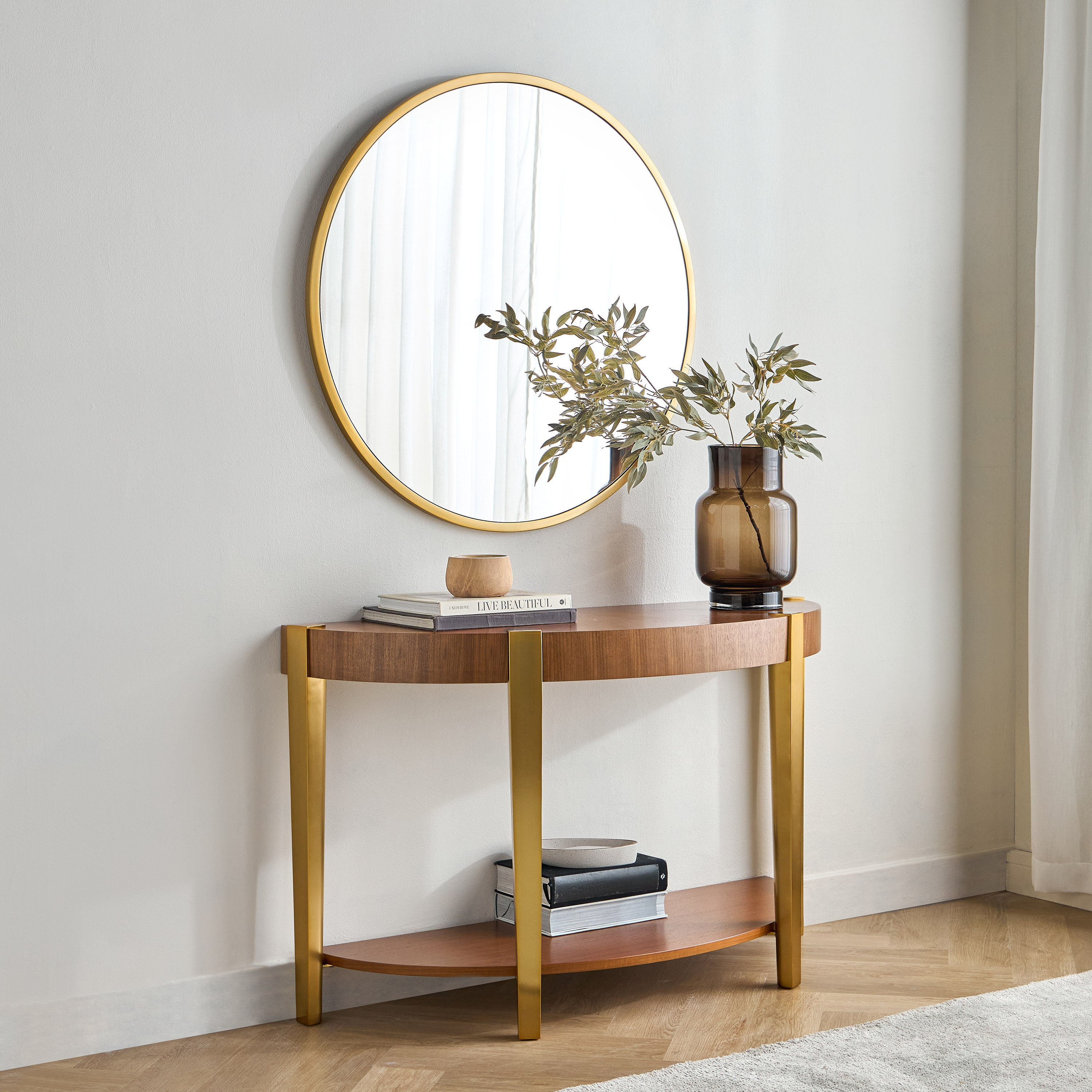 Shop Miami Console Table with Mirror | Home Centre KSA