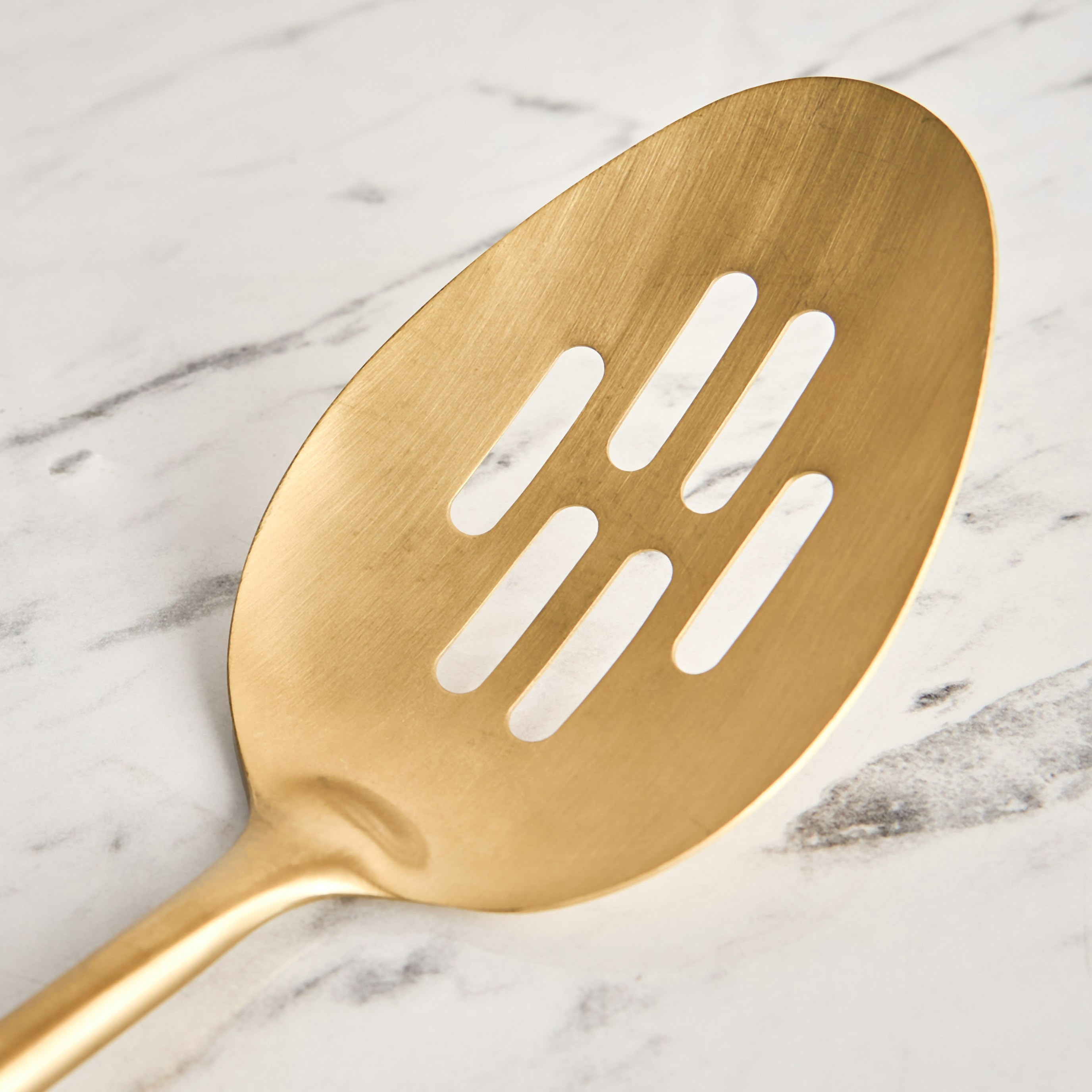 Zarine Stainless Steel Slotted Spoon-household-kitchen-kitchentoolsandutensils-foodpreparationtools-image-2