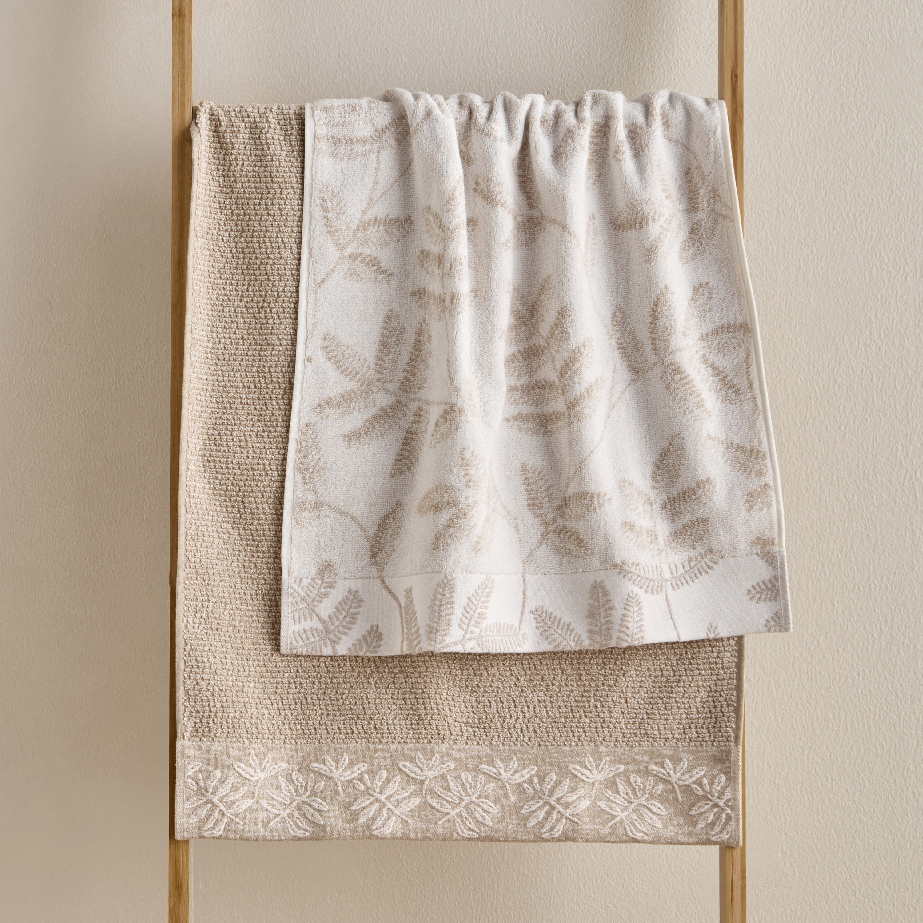 Oasis 2-Piece 500 GSM Portuguese Cotton Hand Towel Set - 50x90 cm-household-bathandlaundry-bathlinen-towels-image-2