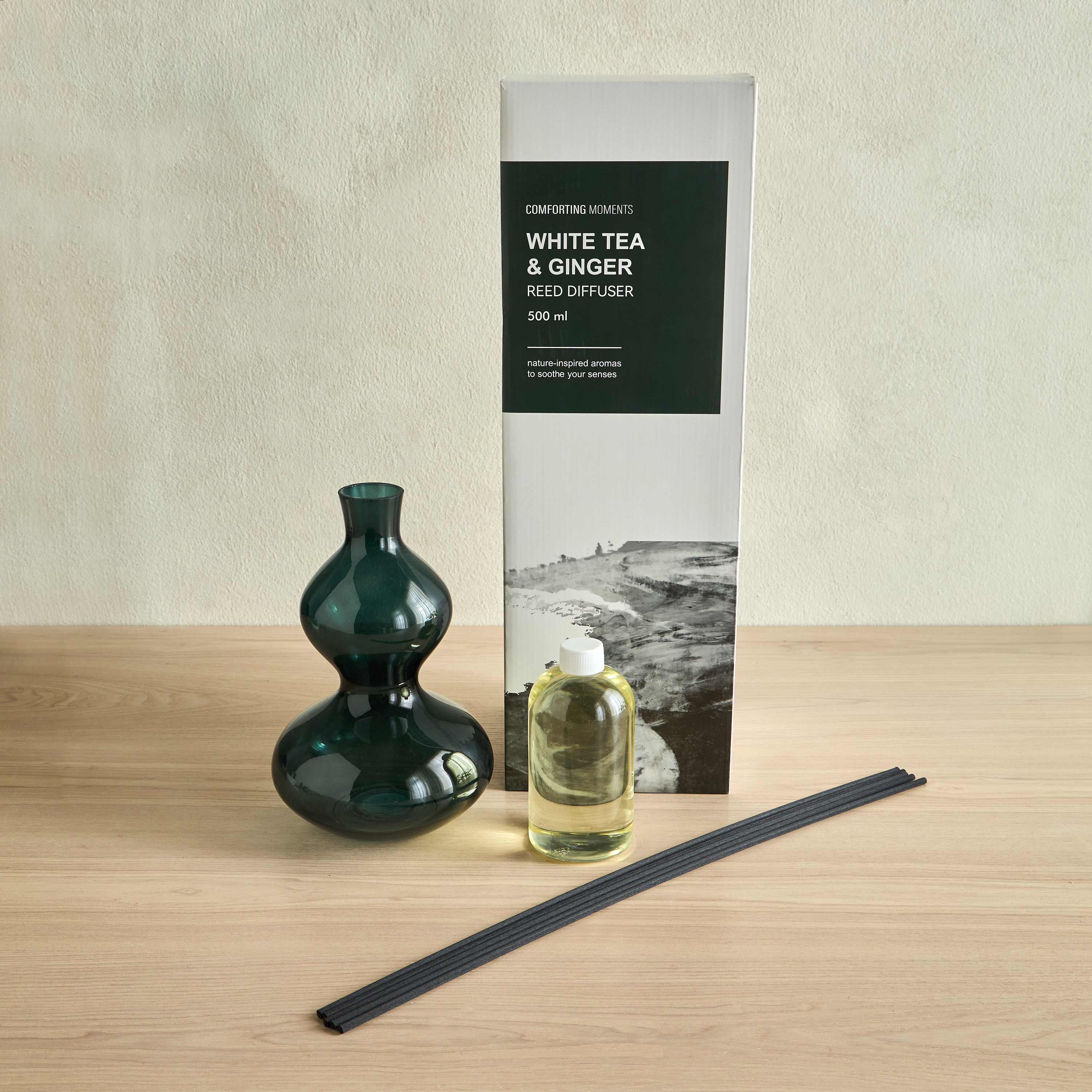 موزع عطور بالأعواد أكسنت وايت تي آند جنجر - بوجي - 500 مل-household-homefragrance-reeddiffusers-image-4