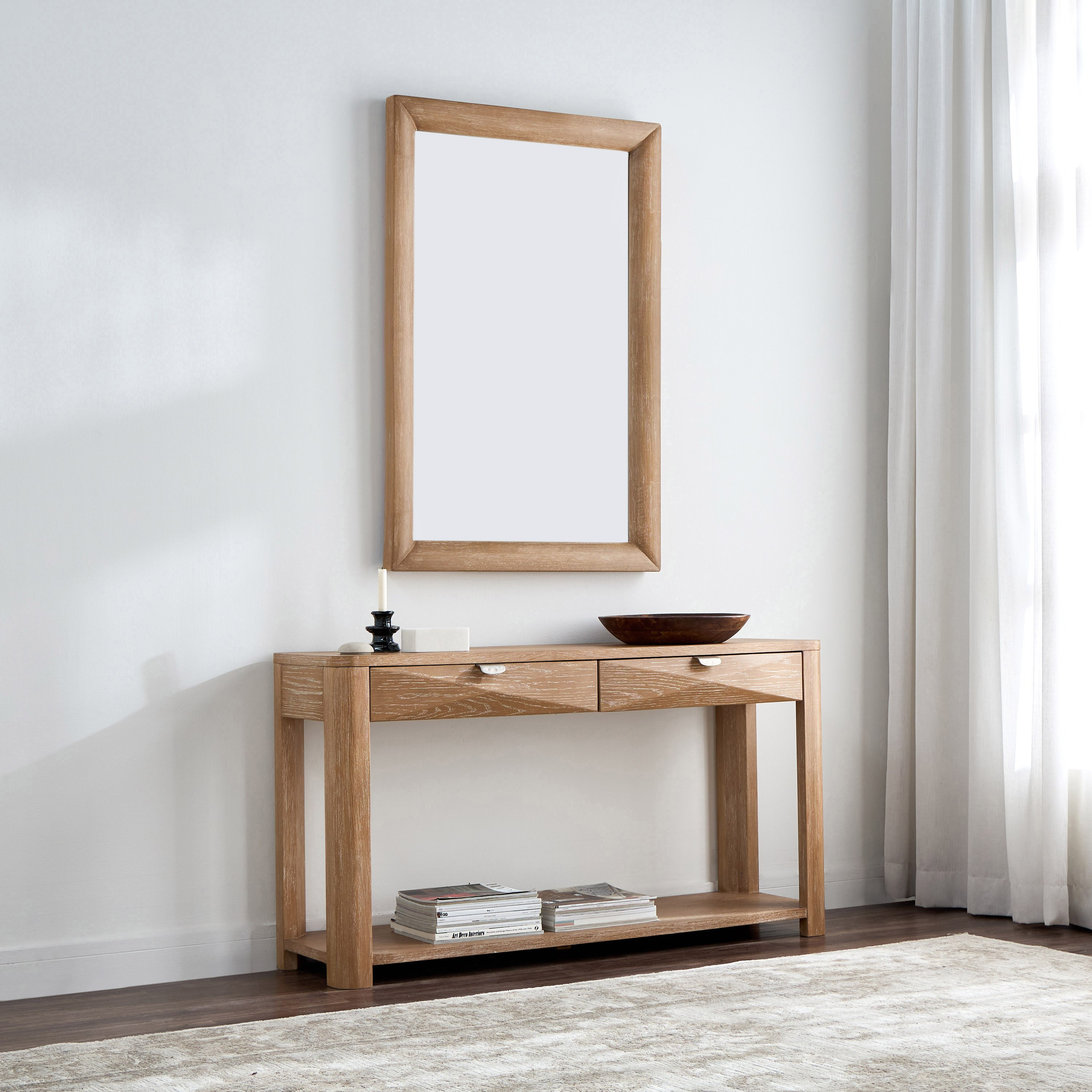 Shop Tremont Console Table with Mirror | Homecentre UAE