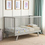 Little Cutie 2-in-1 Convertible Cot Bed - 70x140 cm-baby-nursery-furniture-cribsandbeds-babycribs-image-1