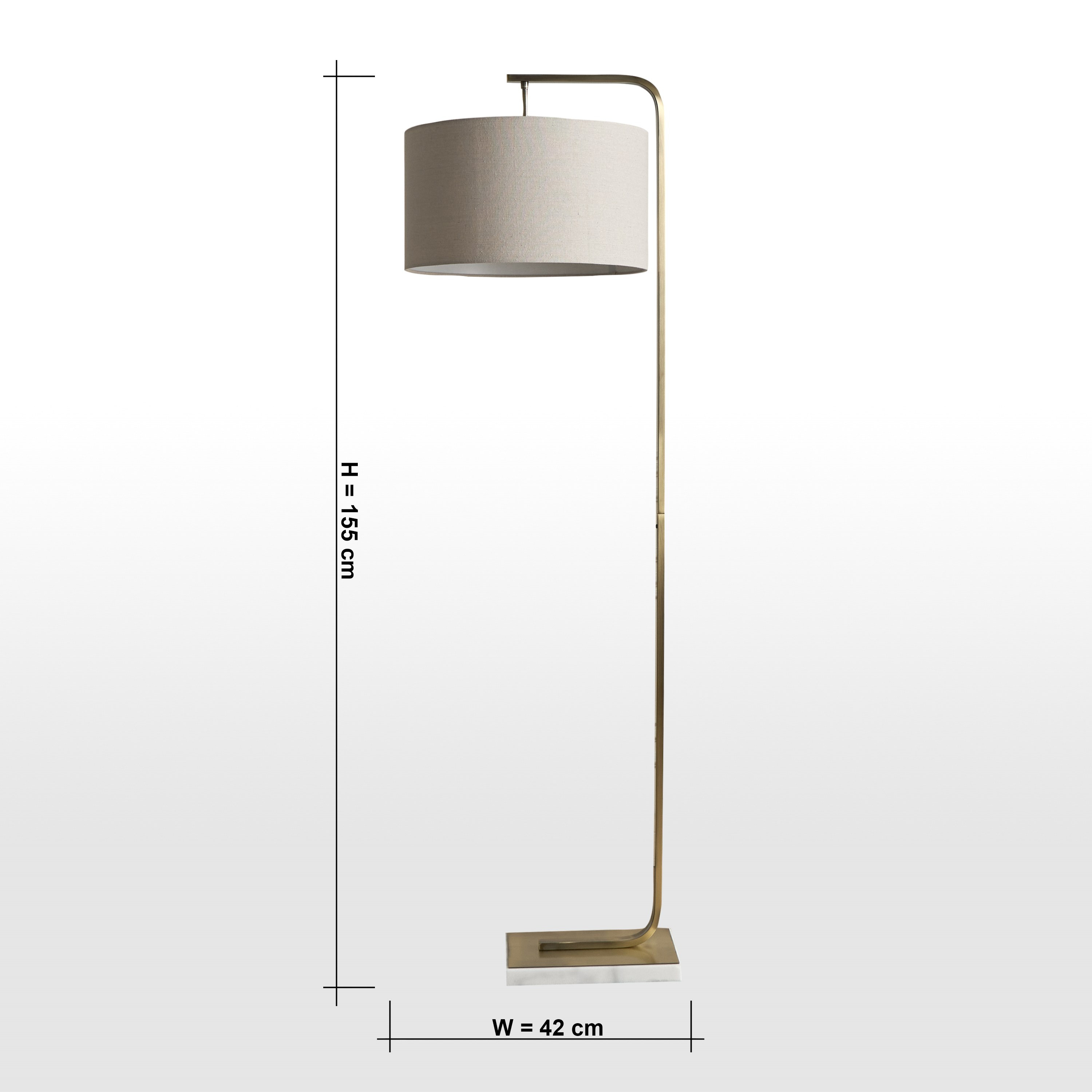 Bette Metal Floor Lamp - 155 cm-household-lighting-floorlamps-image-6