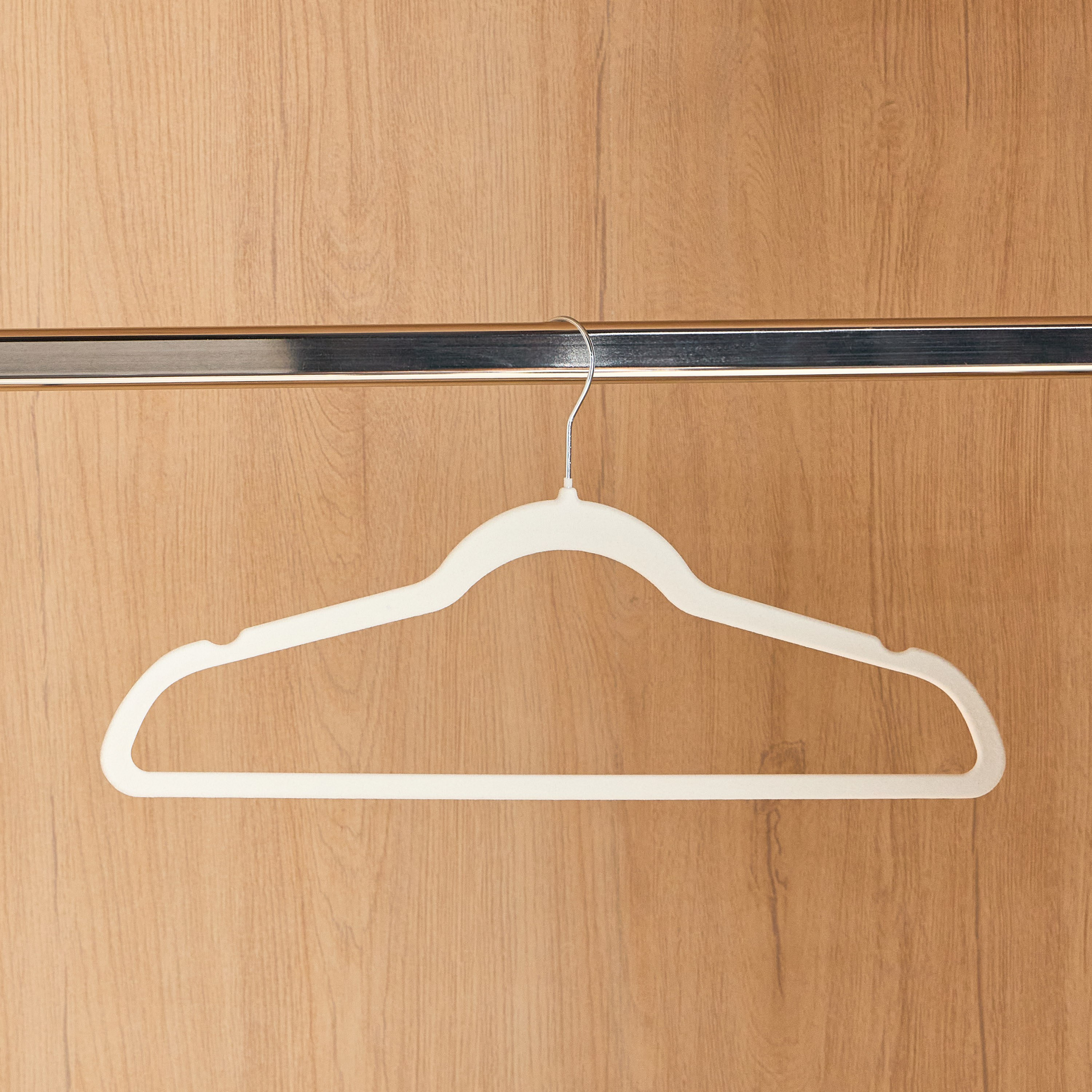 Jacinta Flock Clothes Hanger - Set of 50-household-storage-closetstorage-hangers-image-2