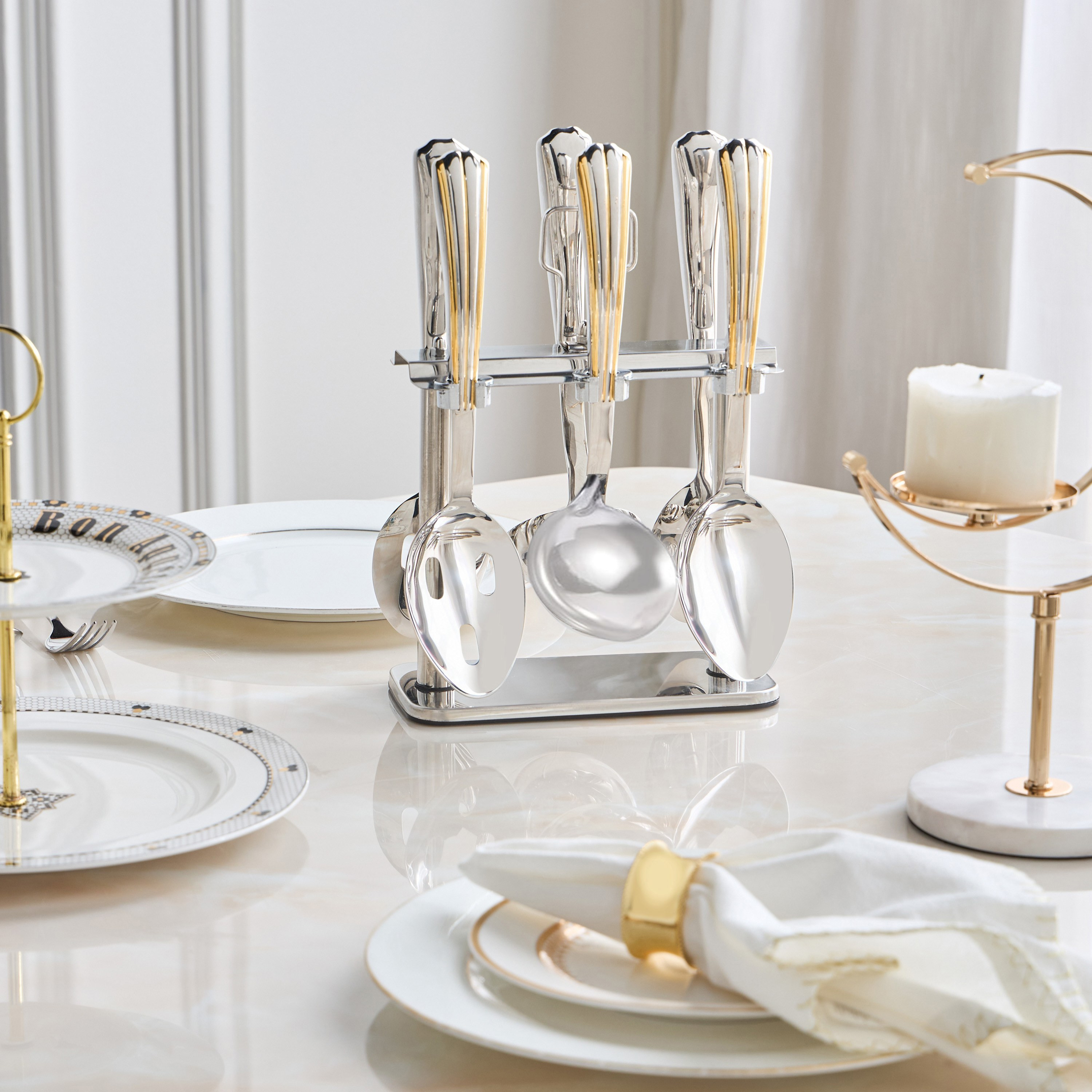 Victoria 6-Piece Utensil Set-household-kitchen-kitchentoolsandutensils-cookingutensils-image-3