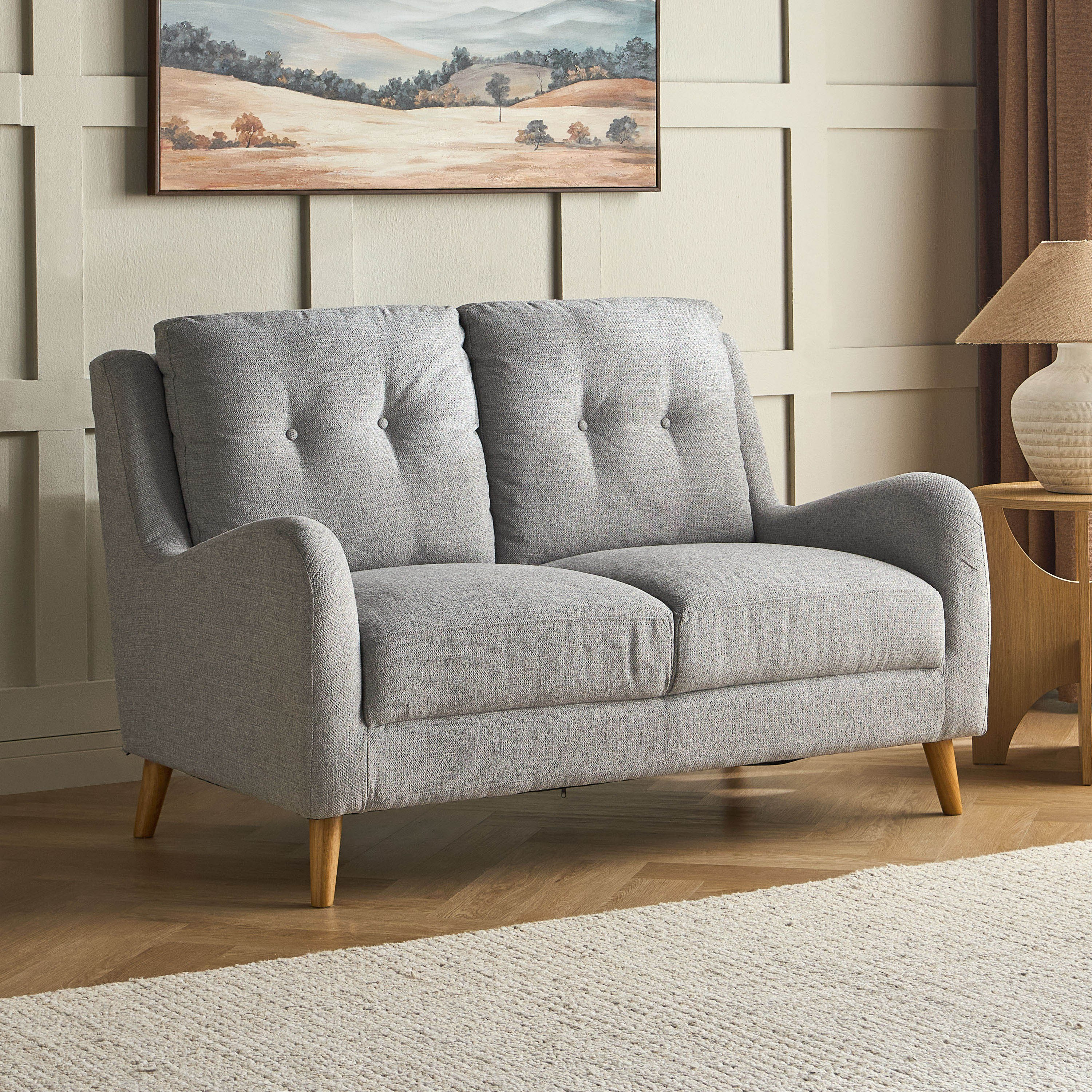 كنبة قماش بـ2 مقاعد - روشدايل-furniture-sofaandseating-sofasandsofasets-image-1