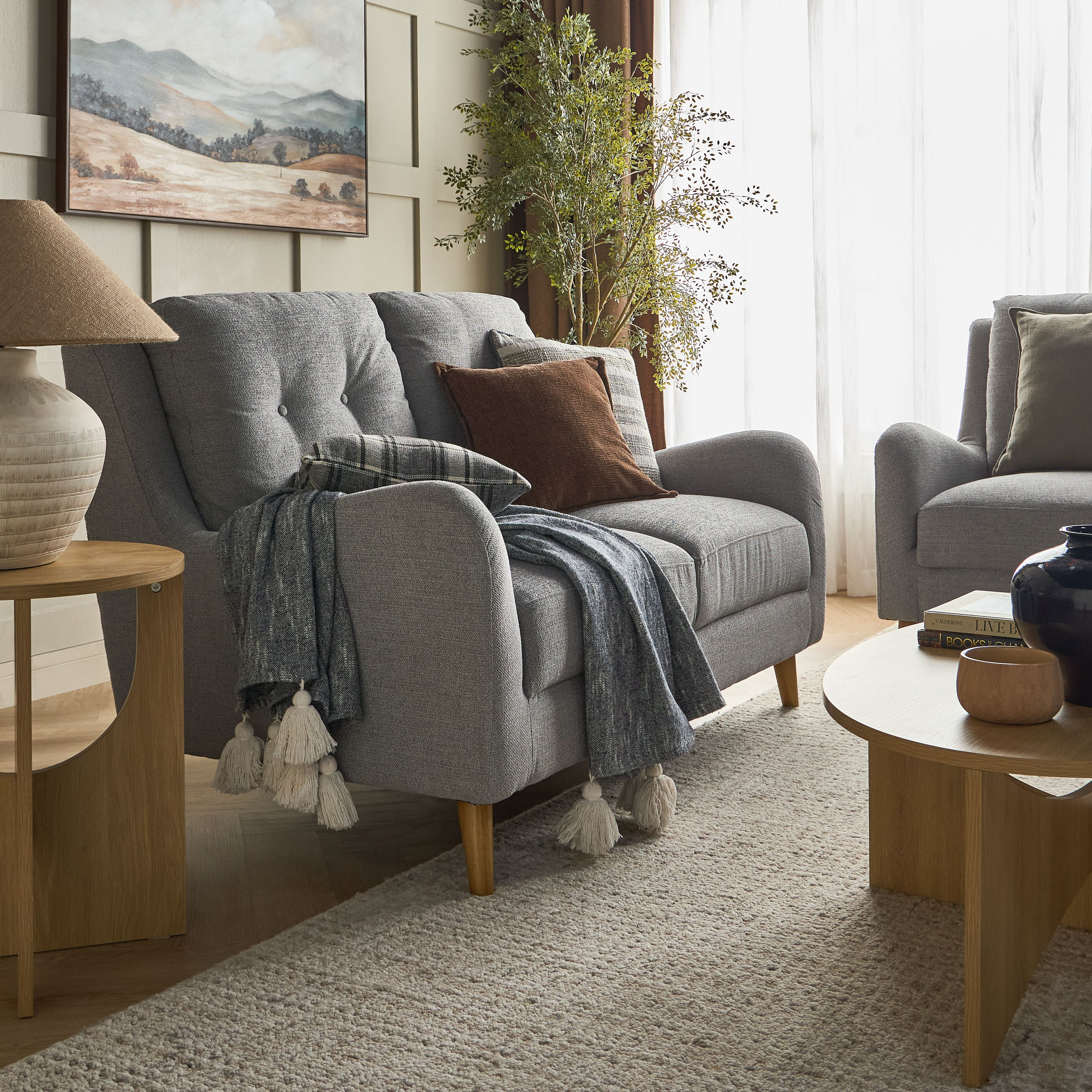 كنبة قماش بـ2 مقاعد - روشدايل-furniture-sofaandseating-sofasandsofasets-image-7