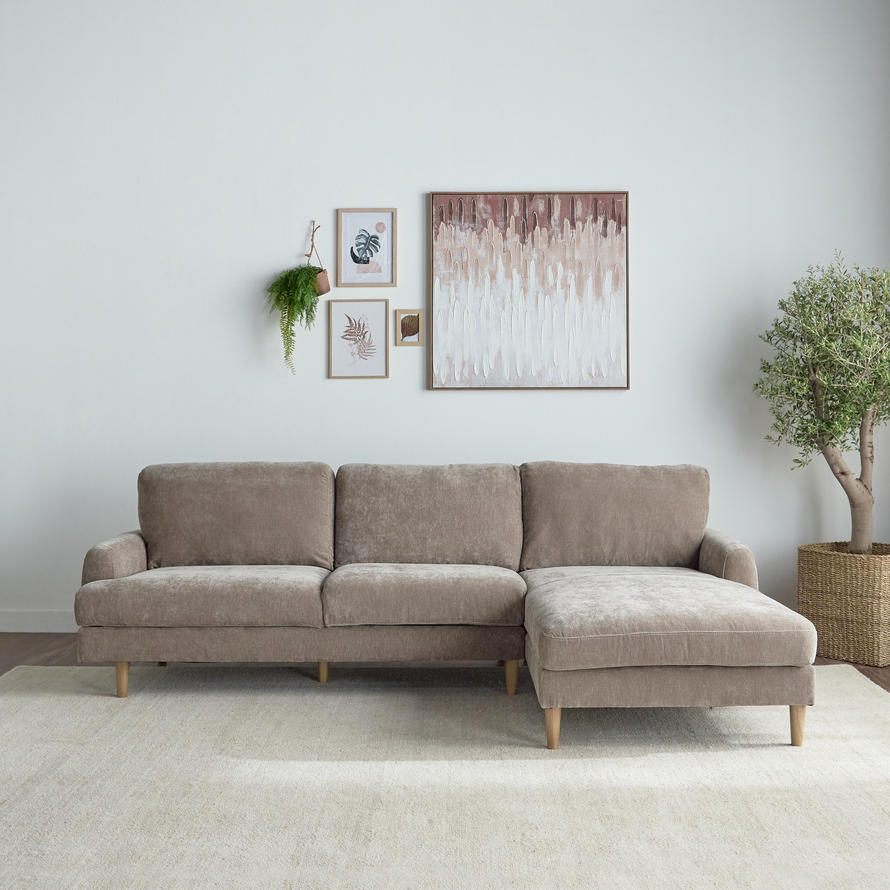 كنب ركنية يمين قماش بـ3 مقاعد - ألبان-furniture-sofaandseating-cornersofas-image-2