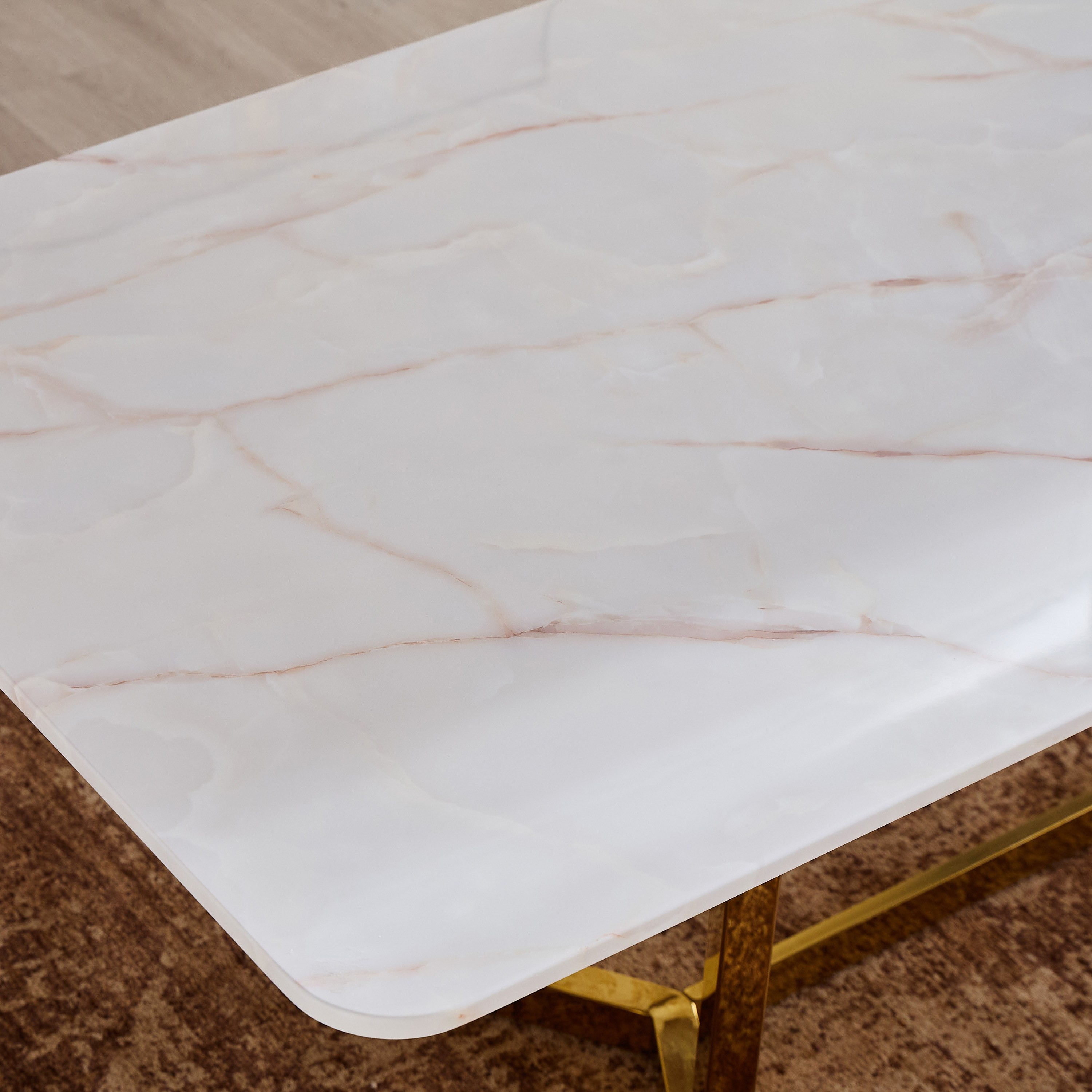 طاولة سفرة 8 مقاعد بسطح رخام - دالتون-furniture-diningroom-diningtables-image-3
