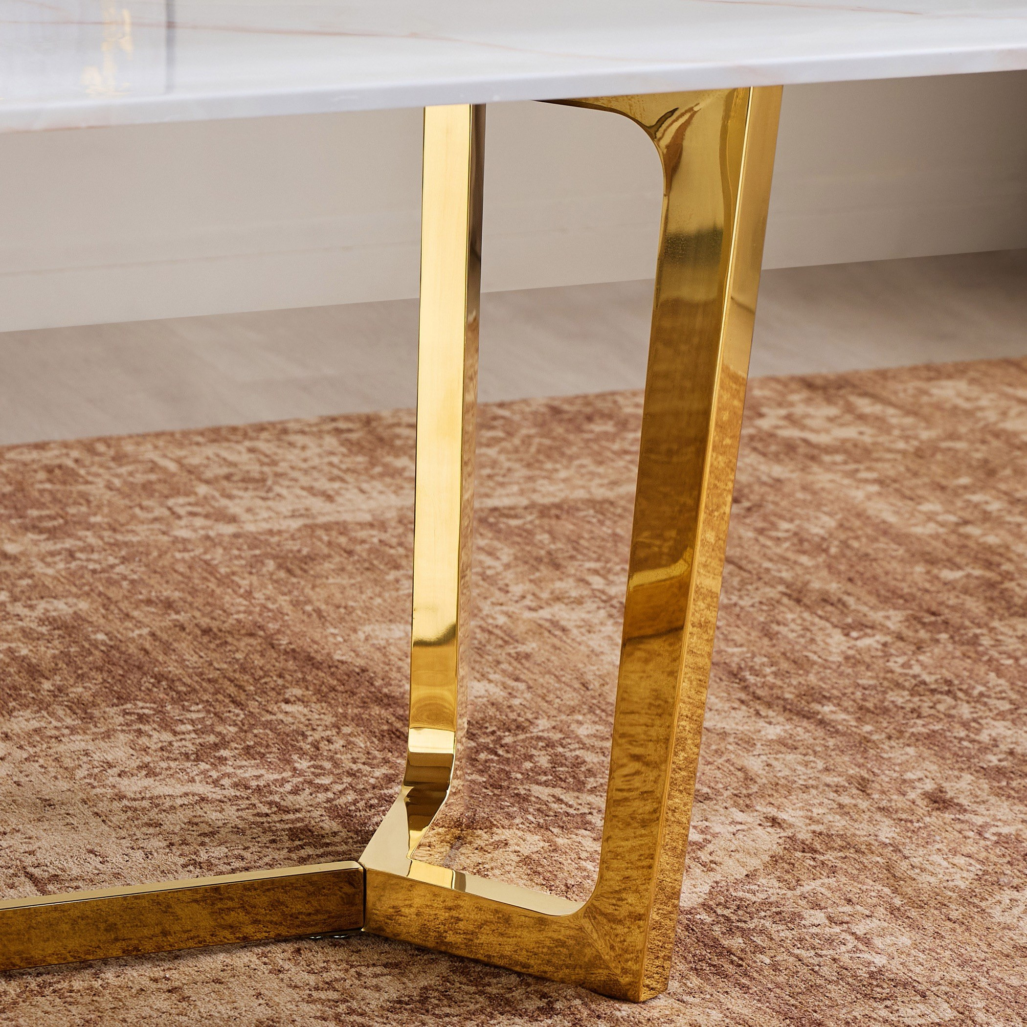 طاولة سفرة 8 مقاعد بسطح رخام - دالتون-furniture-diningroom-diningtables-image-4
