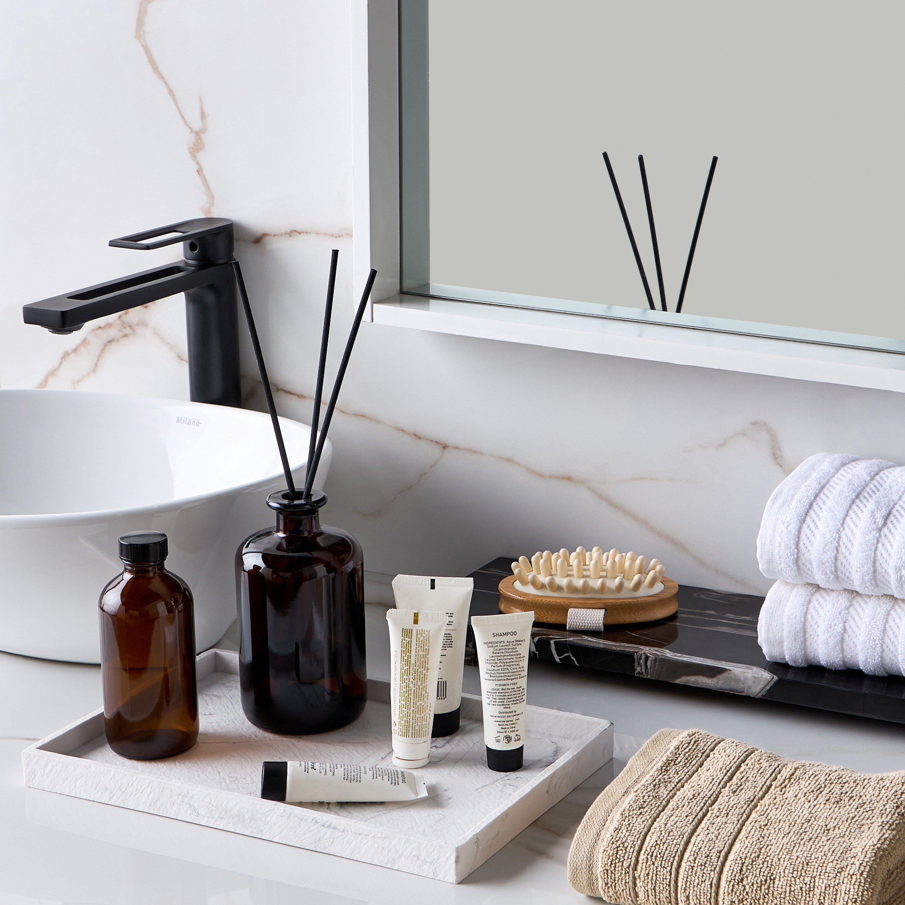 Silver Dragon Marble Platform-household-bathandlaundry-bathaccessories-toweltraysandplatforms-image-3