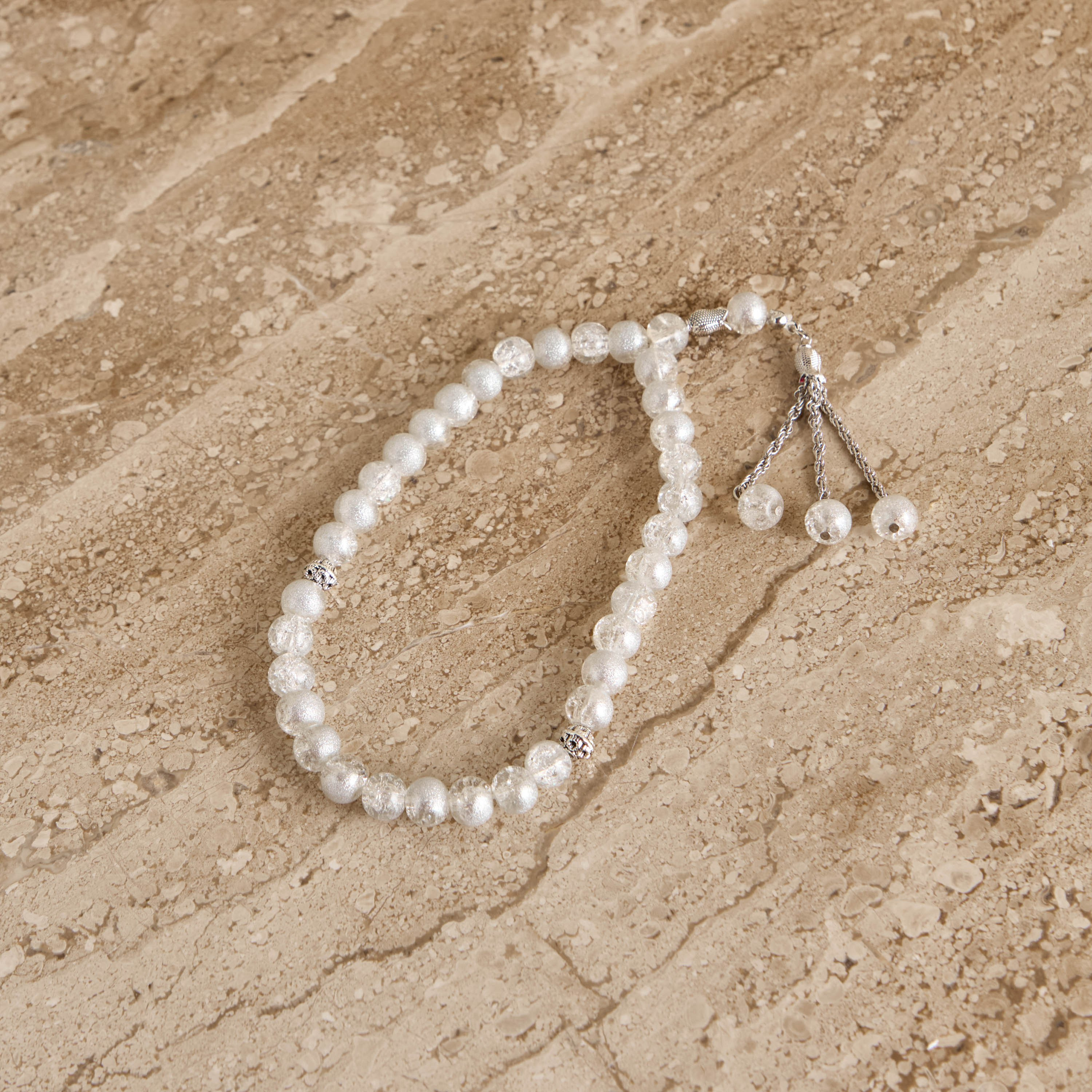 Marwa 33-Glass Prayer Beads