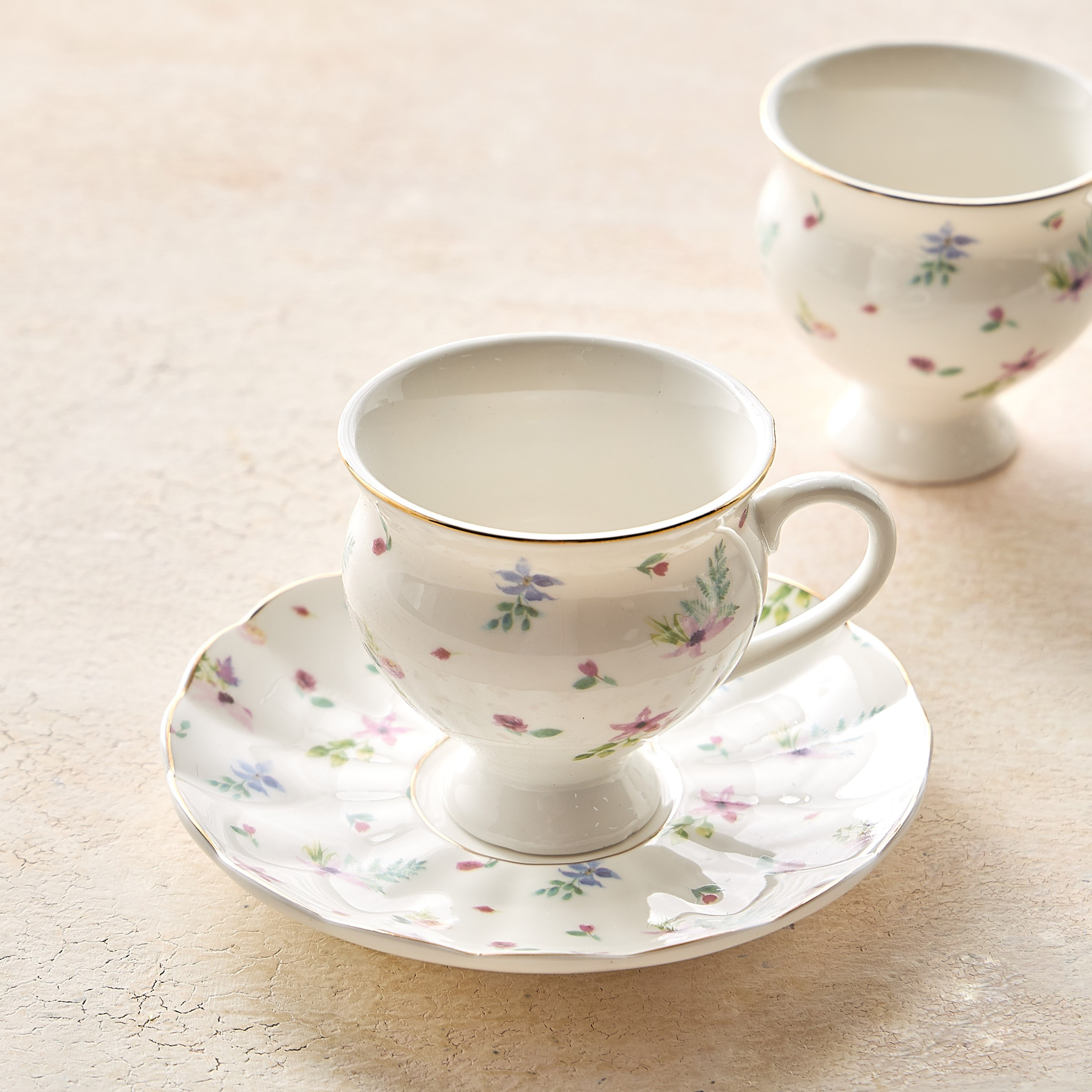 Sirin 12-Piece Porcelain Espresso Cup and Saucer Set - 90 ml, Serves 6-household-dining-teaandcoffee-teaandcoffeesets-image-2