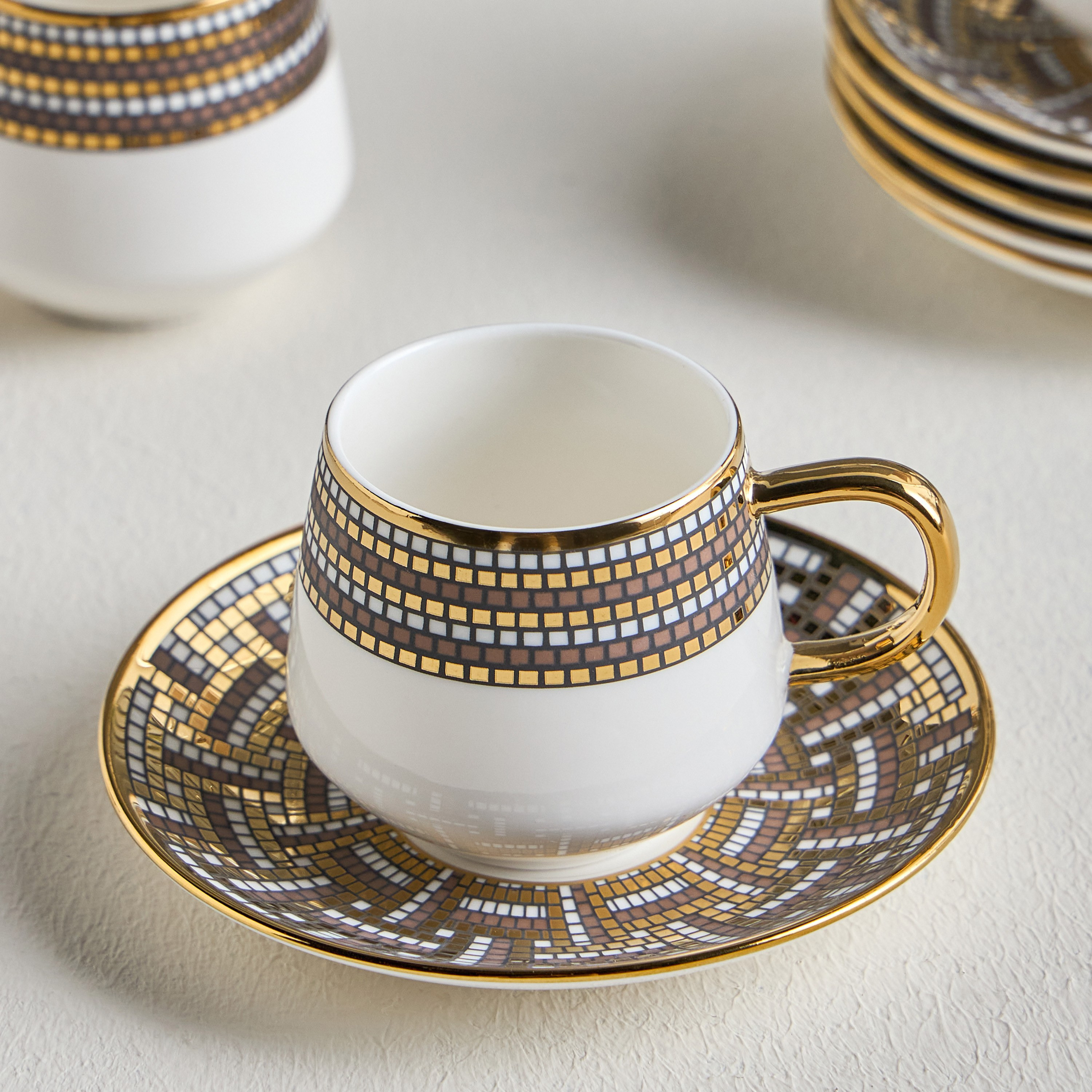 Nexus 12-Piece Porcelain Espresso Set - 90 ml, Serves 6-household-dining-teaandcoffee-teaandcoffeesets-image-2