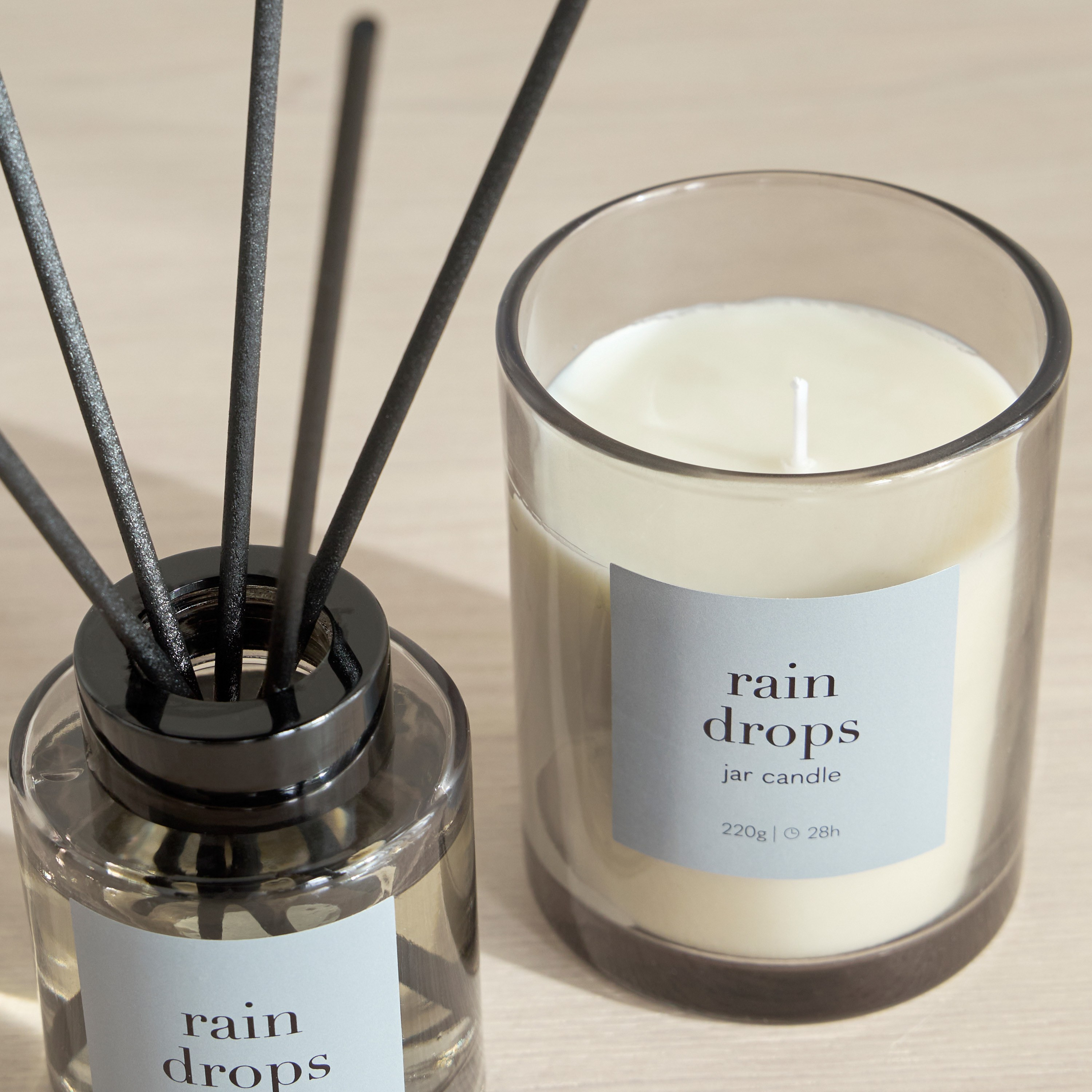 Asasi Rain Drops Scented Candle and Diffuser Gift Set-household-homefragrance-candles-image-3