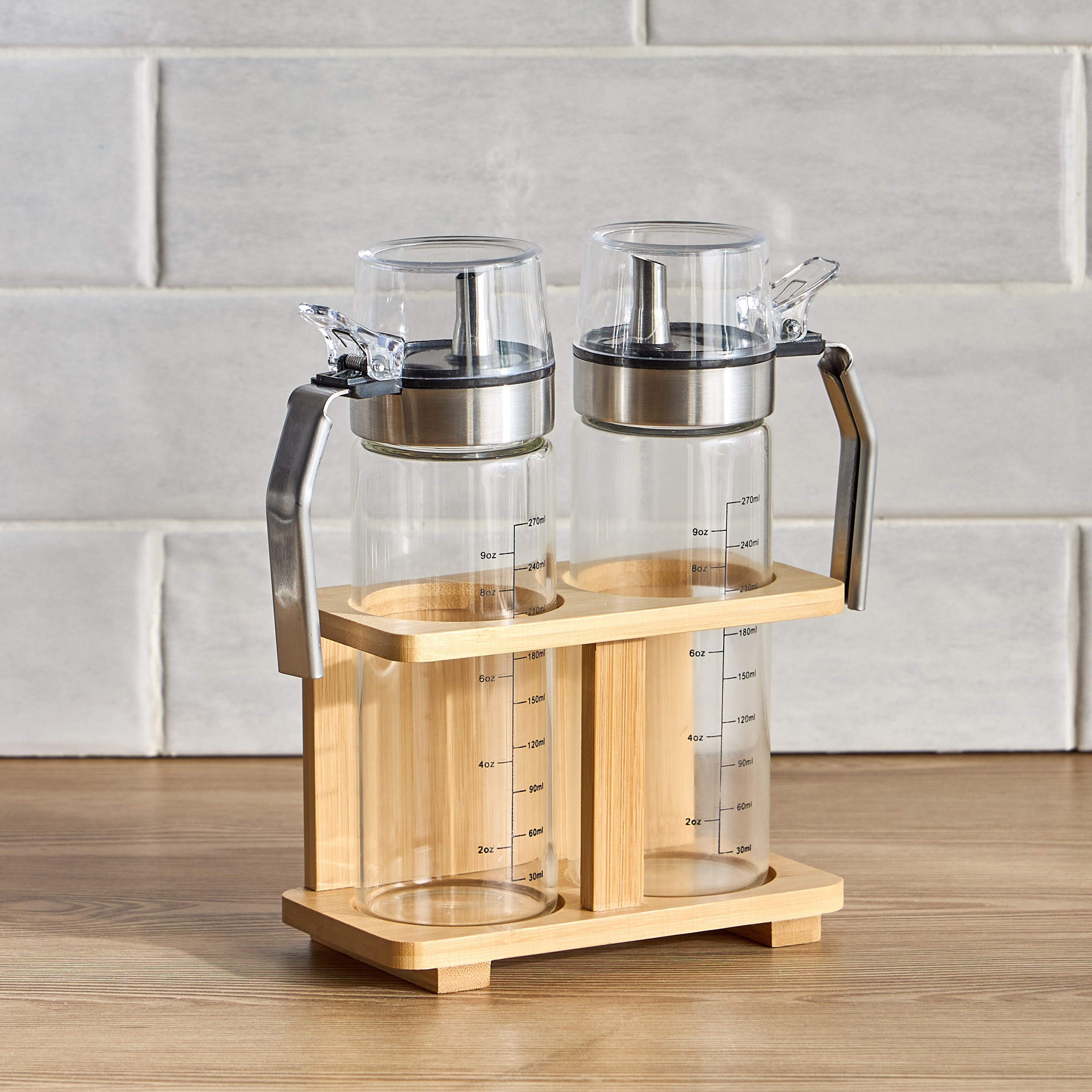 Sylvia Oil and Vinegar Bottle - 270 ml-household-kitchen-foodstorage-spiceracksandjars-image-1