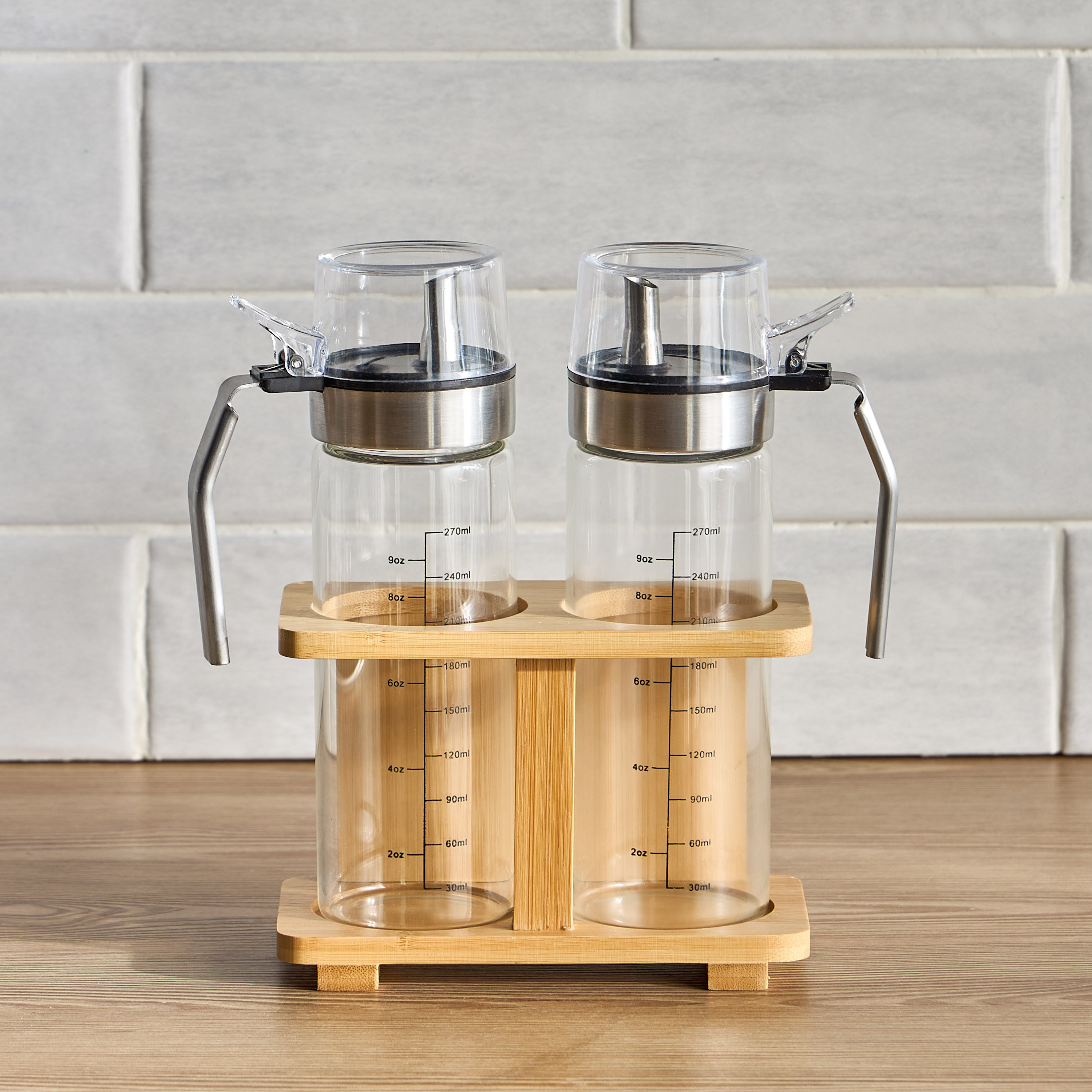 Sylvia Oil and Vinegar Bottle - 270 ml-household-kitchen-foodstorage-spiceracksandjars-image-2