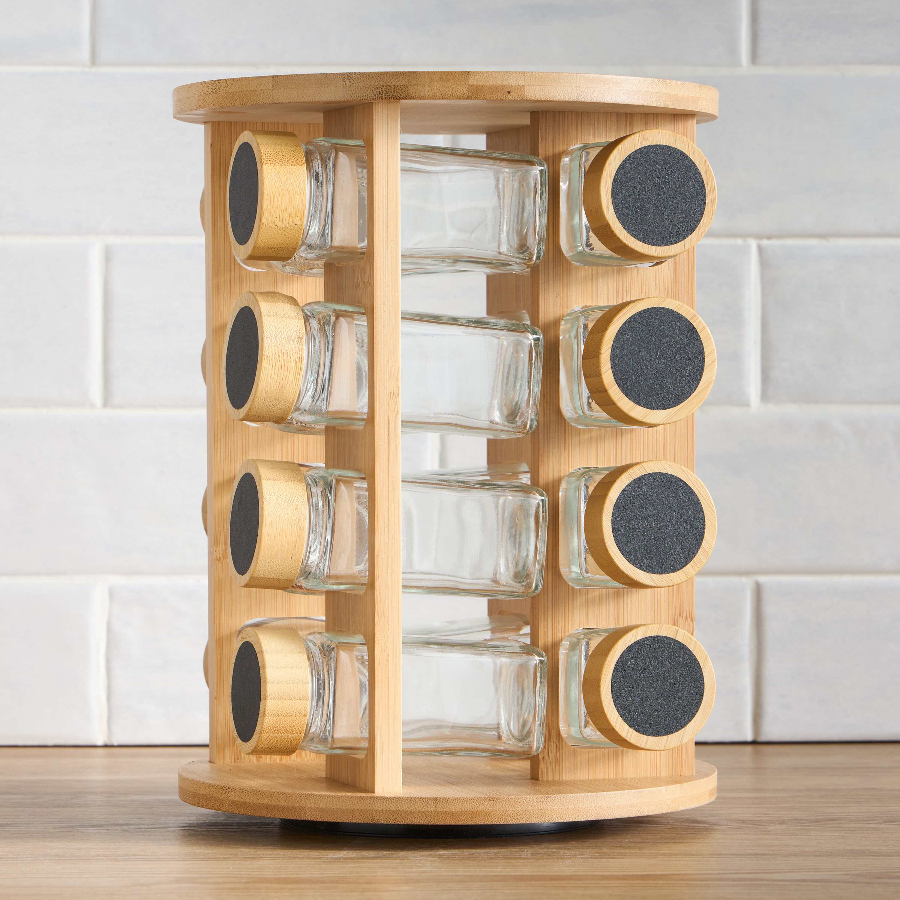 Sylvia 16-Piece Spice Jar Set with Bamboo Stand-household-kitchen-foodstorage-spiceracksandjars-image-4