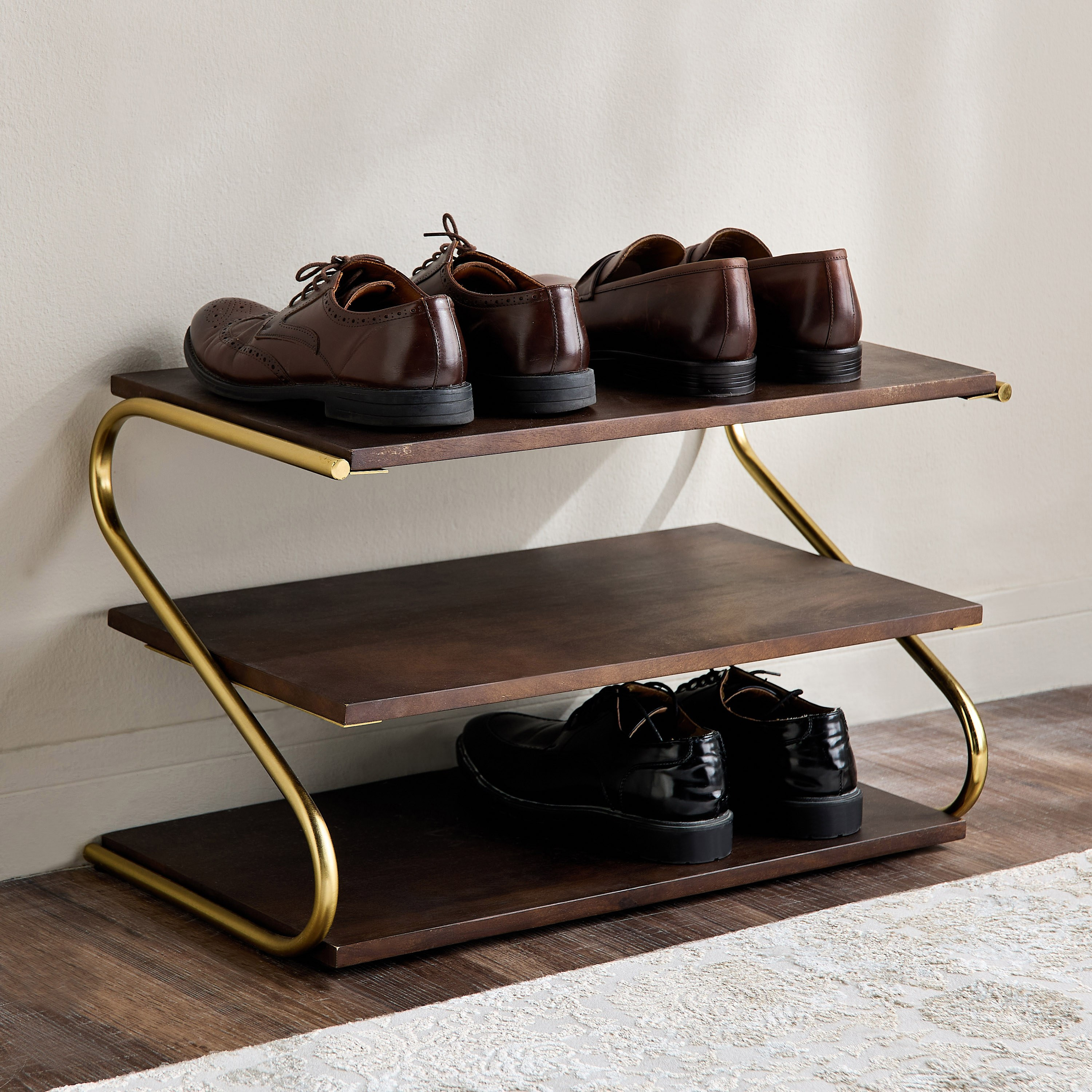 Tamara 3-Tier Shoe Rack - 35x64 cm