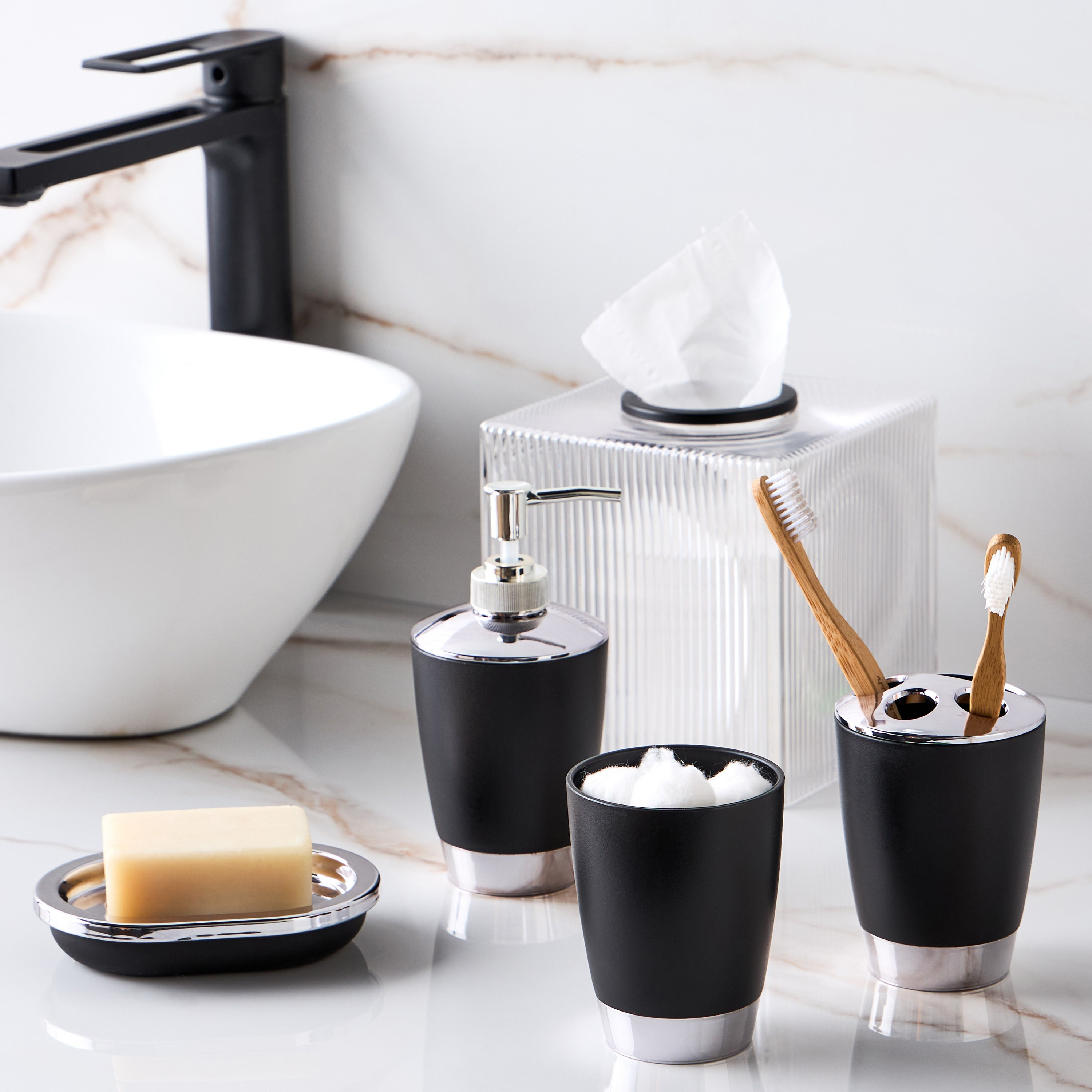 غطاء علبة مناديل - ريدج-household-bathandlaundry-bathaccessories-tissueboxesandcottonjars-image-4