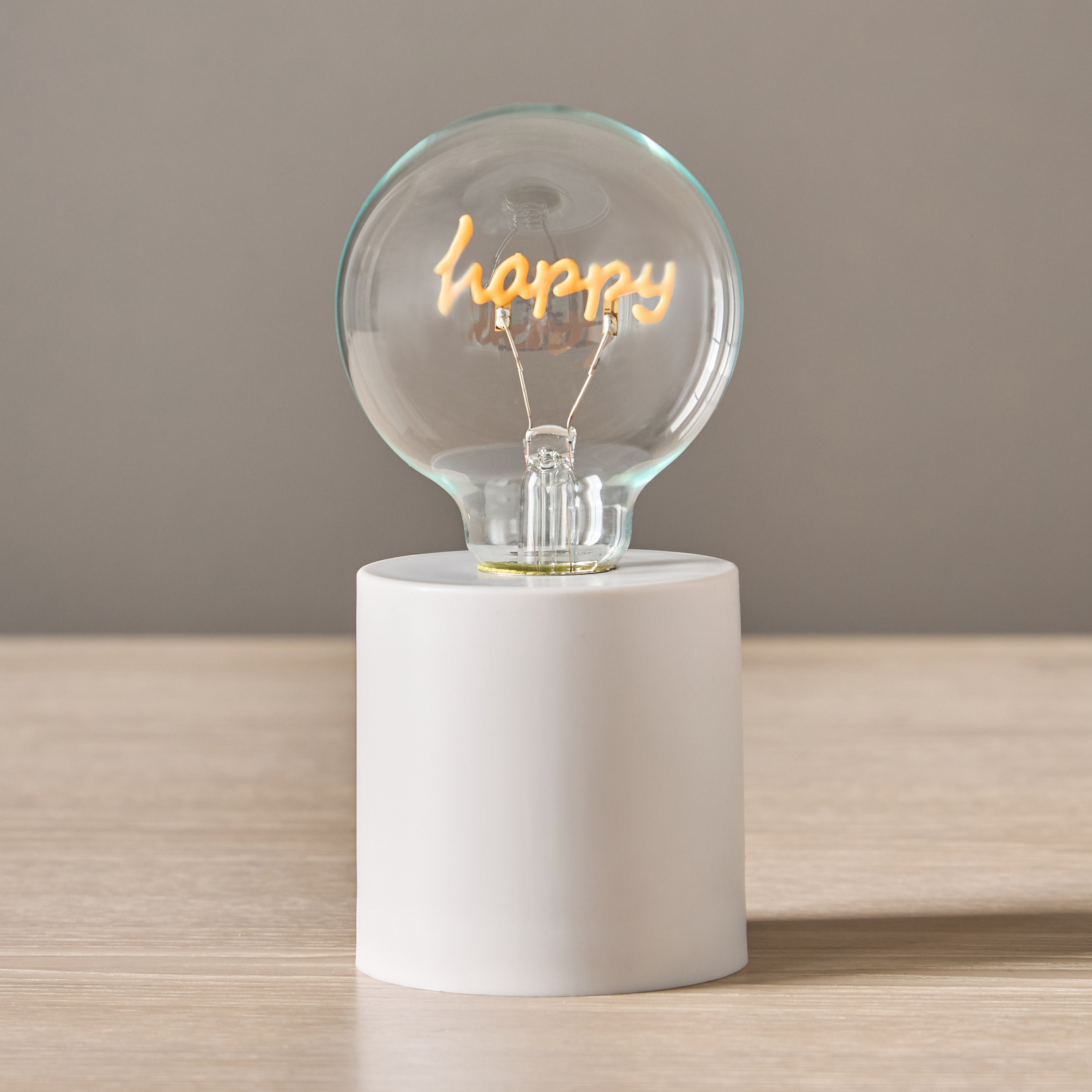 Happy LED Filament Decorative Lamp-household-lighting-decorativelighting-noveltylights-image-1