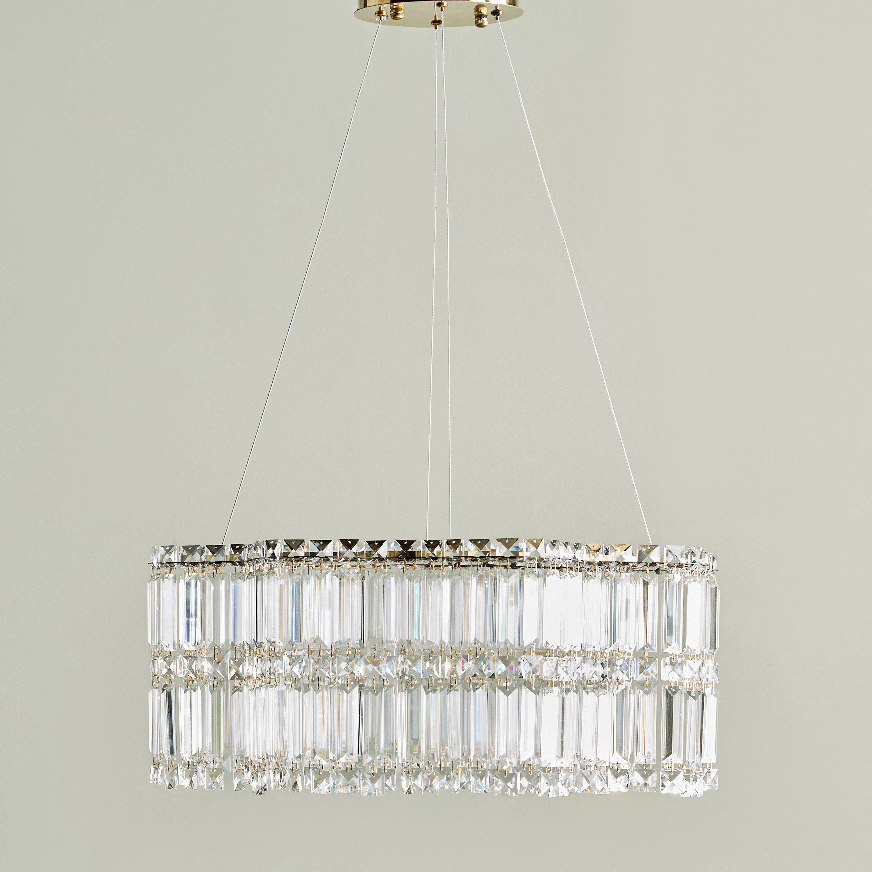 Brixton Glass LED Chandelier-household-lighting-ceilinglamps-chandeliers-image-1