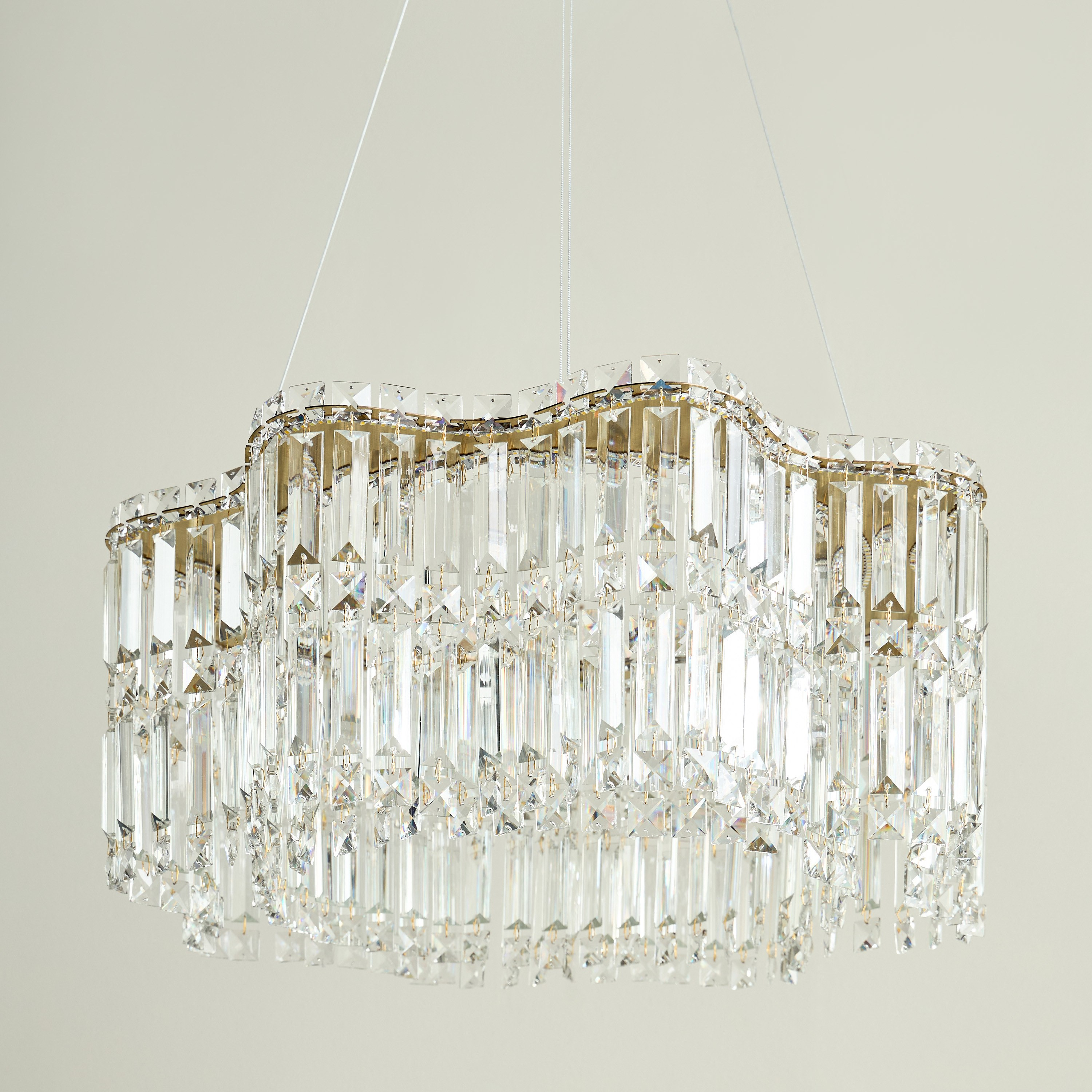 Brixton Glass LED Chandelier-household-lighting-ceilinglamps-chandeliers-image-2