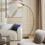 مصباح أرضية ميتال آرك - بروغان - 195 سم-household-lighting-floorlamps-image-1