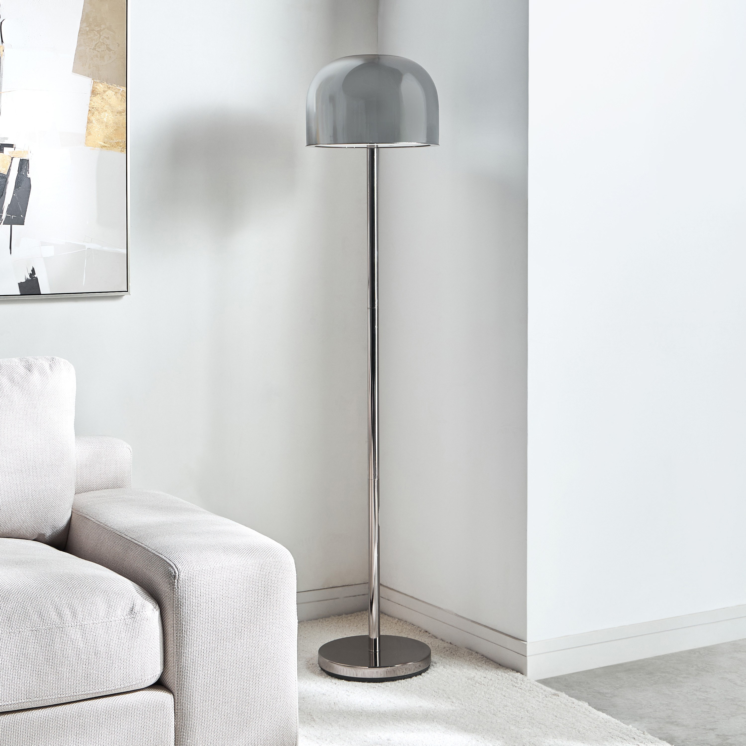 مصباح أرضية إل إي دي زجاج - جولز - 165 سم-household-lighting-floorlamps-image-1